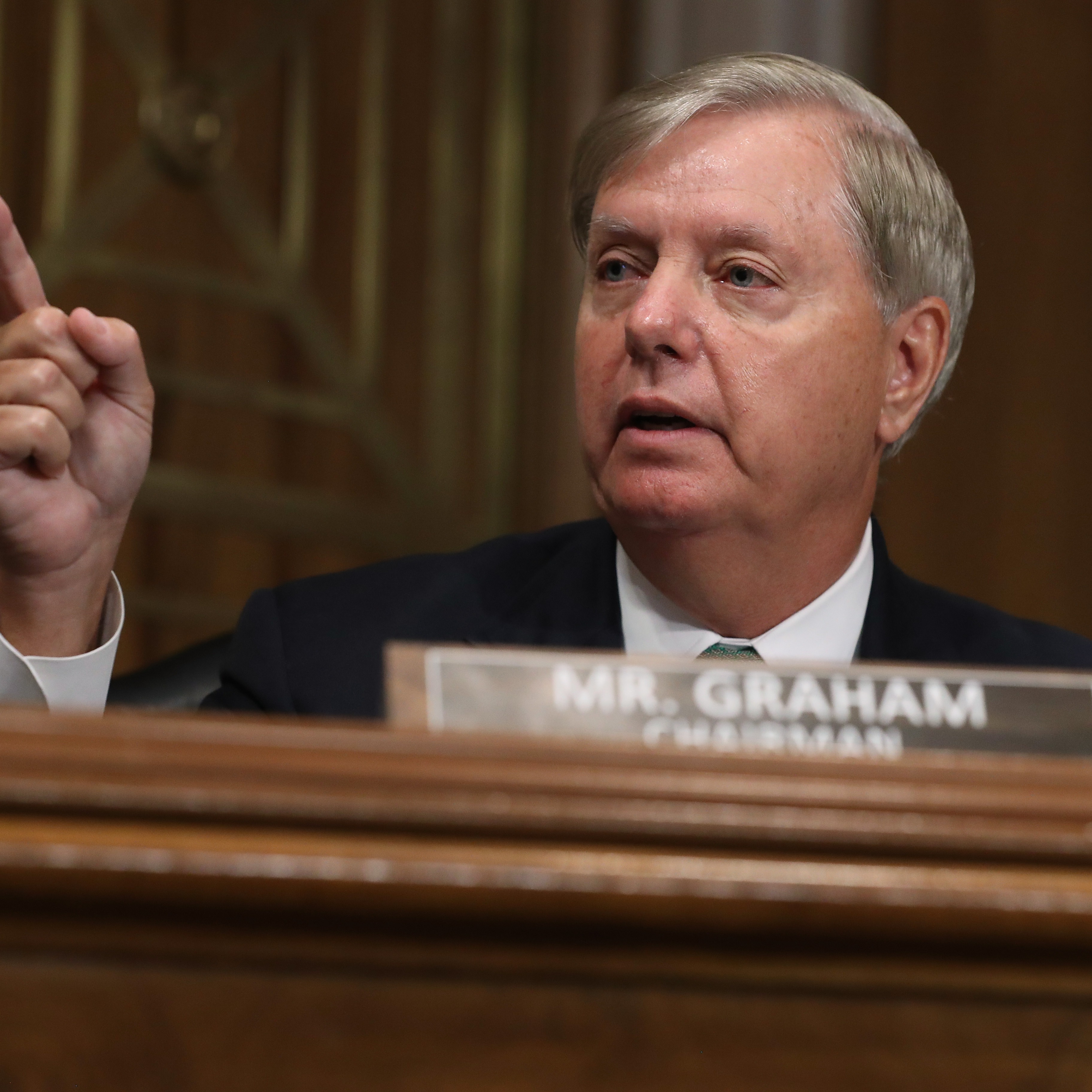 Stop downplaying things we know are wrong, and a problem with the upcoming Lindsey Graham doc episode artwork