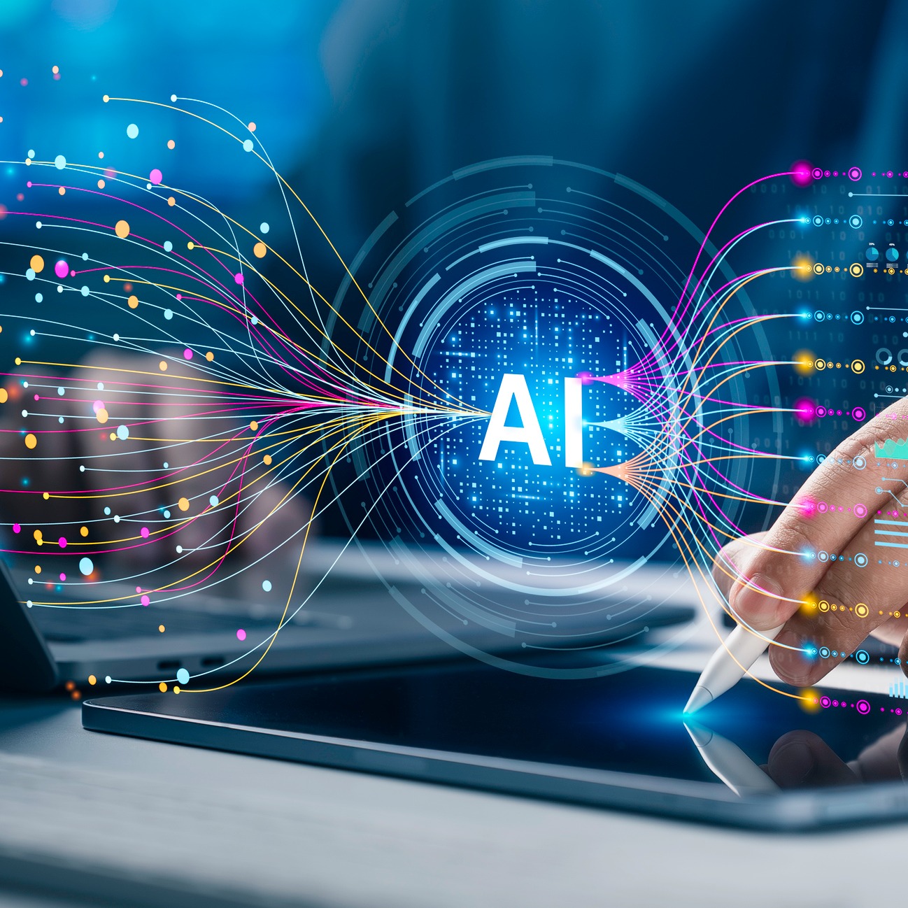 Using AI in parenting episode artwork