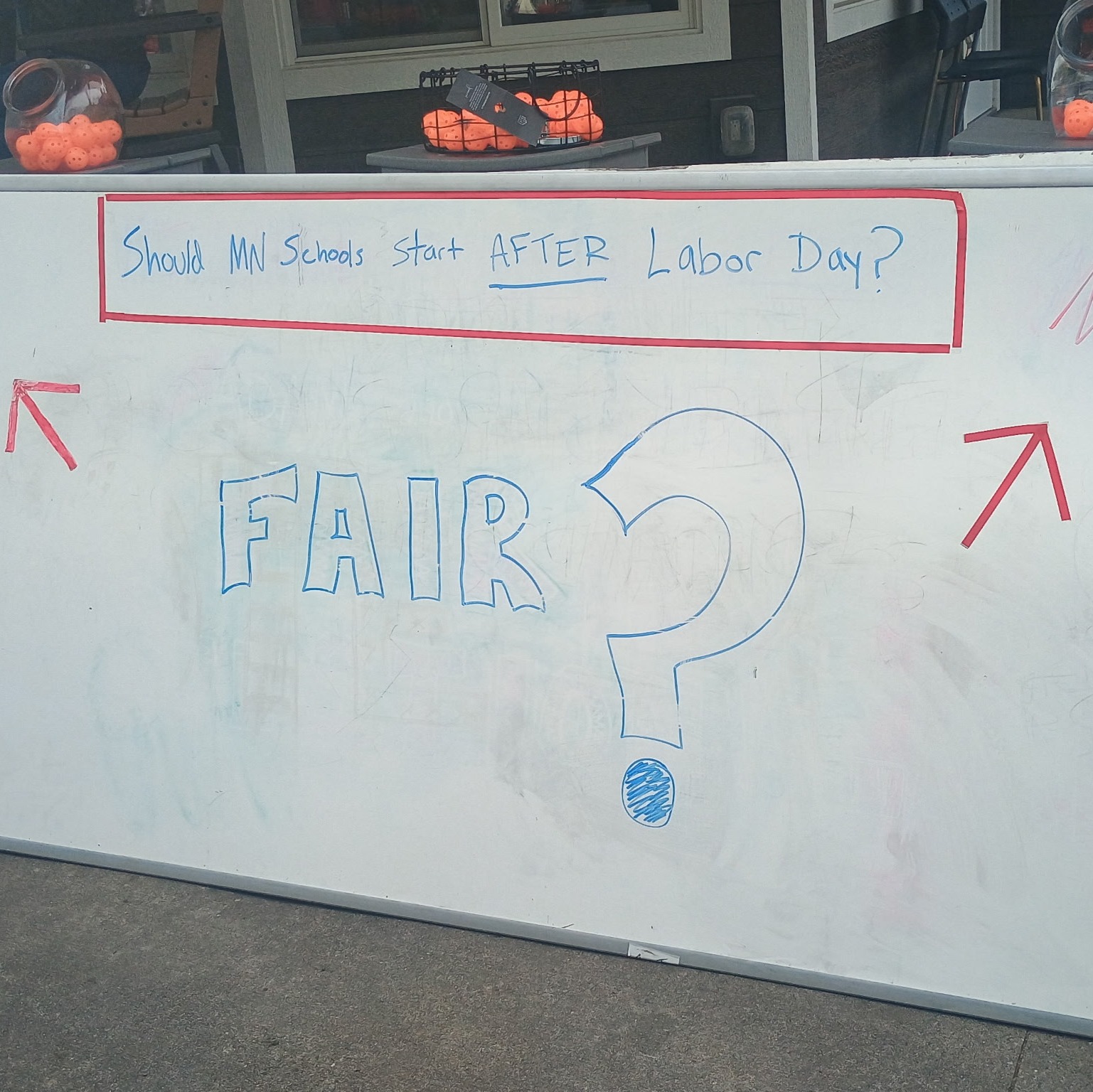 Monday State Fair Question: Should schools start before Labor Day? episode artwork