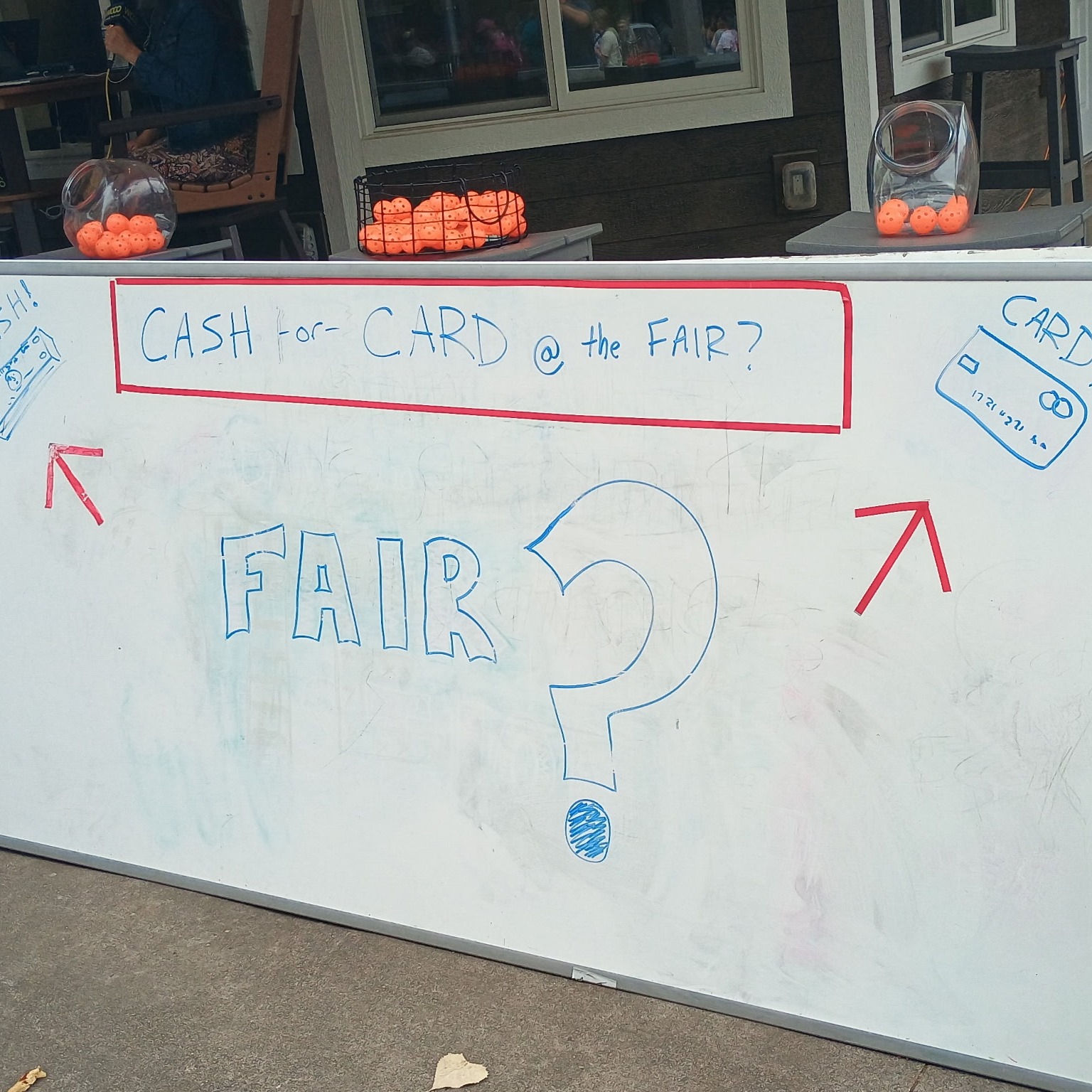 Friday Fair Question: Do you pay cash or card at the Fair? episode artwork
