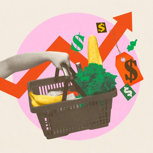 Are food prices actually down? It sure doesn't feel like it.
