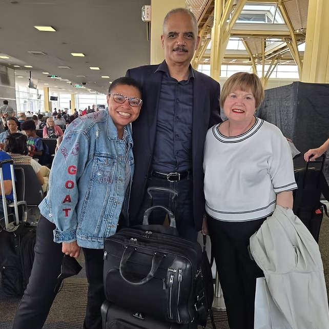 Sheletta Brundidge shares a terrific story about confusing Eric Holder for Steadman Graham