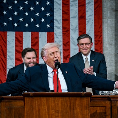 Chad reviews the highs and lows of Trump's State of the Union episode artwork
