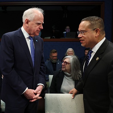Tom Hauser was in the room with Walz, Ellison at the House Oversight Committee. He joins with reaction. episode artwork