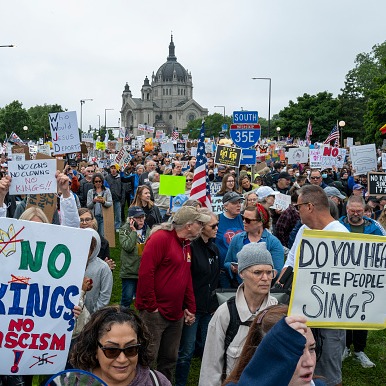 Rochelle Olson crushes the MPLS City Council's childish behavior and previews tomorrow's No Kings protests episode artwork