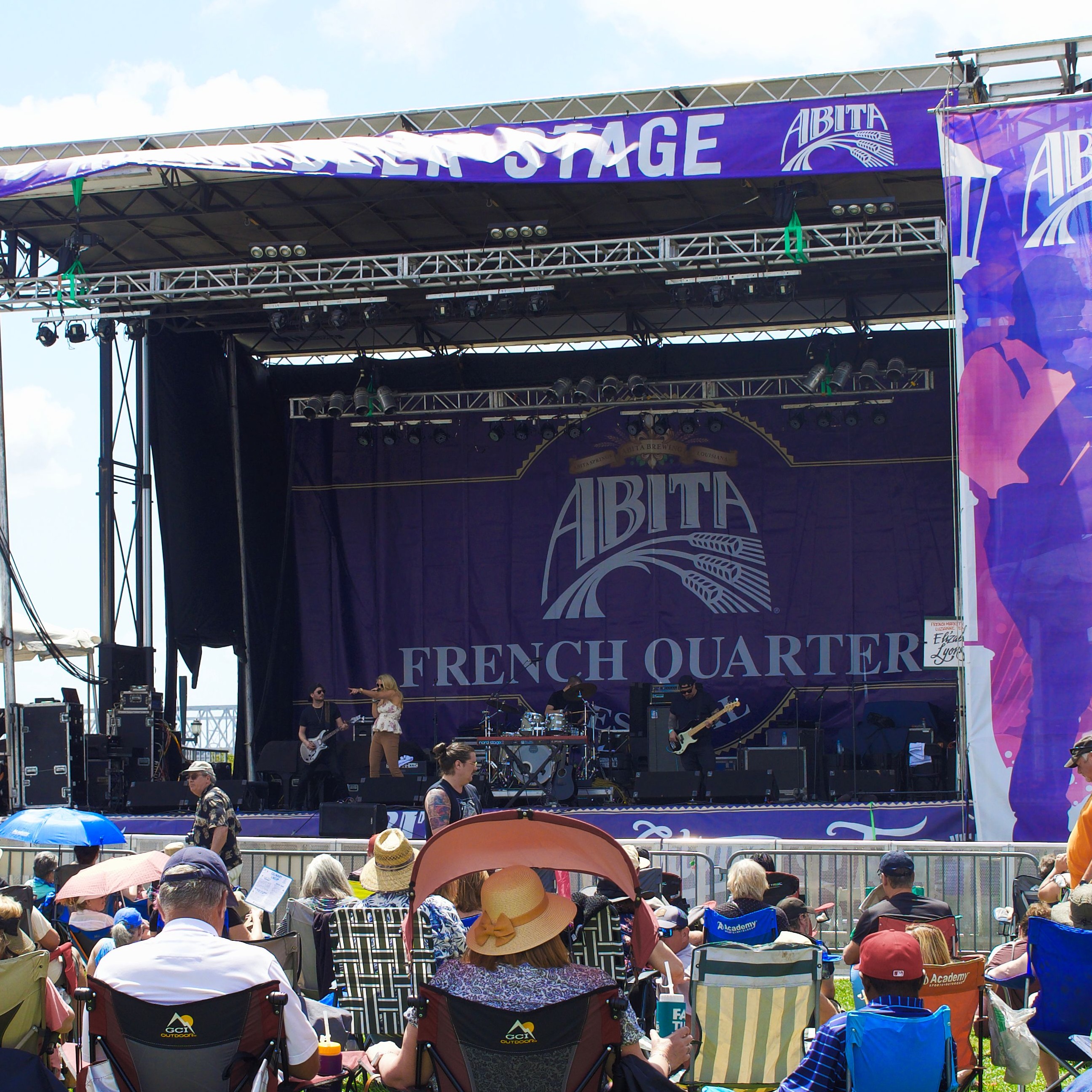 The Abita Brewing Company and the French Quarter Fest go together like crawfish and Abita Strawberry