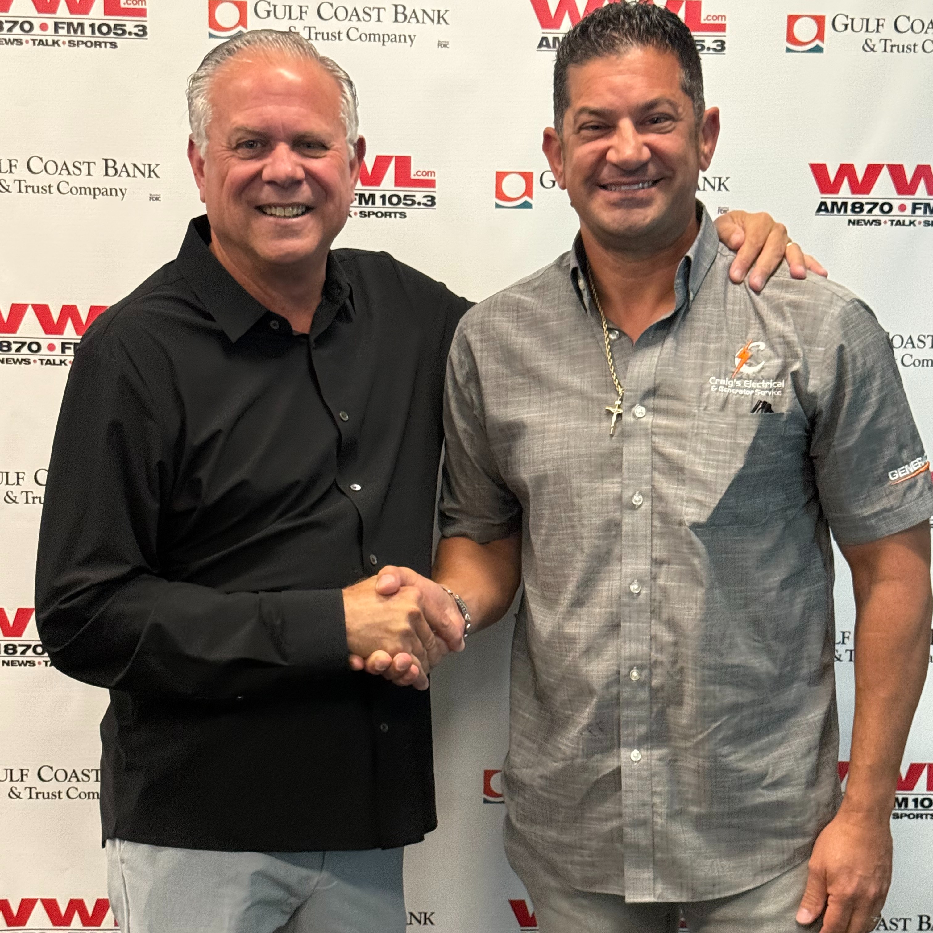 Hour 1: Craig Jacomine of Craig's Electrical & Generator Service announces the winner of the Generac Whole Home Generator
