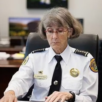 Hour 1:  NOPD Chief Anne Kirkpatrick discusses crime trends, recruitment, budget hearings, and NOPD's powder blue uniform shirts episode artwork