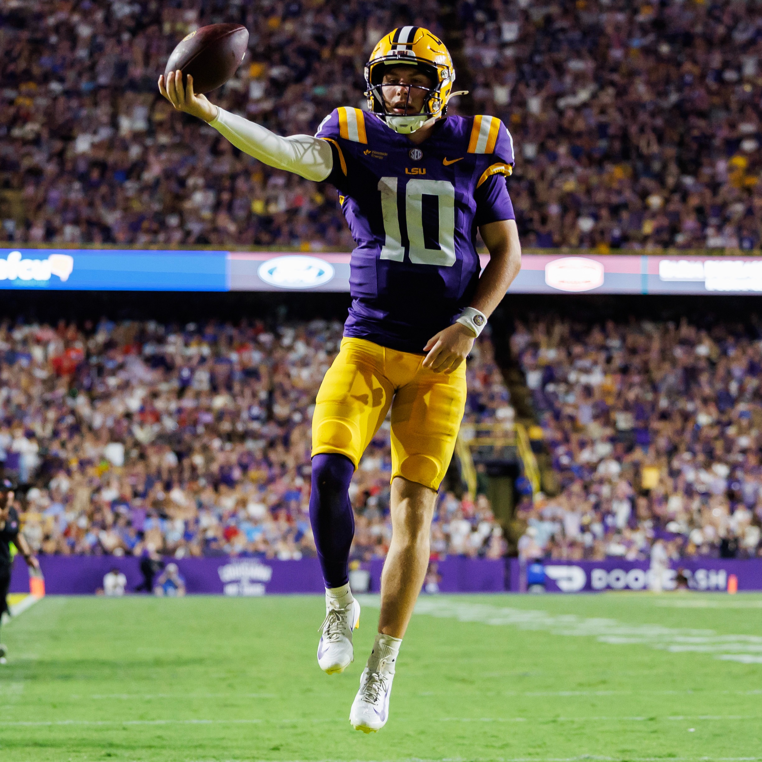 The LSU Tigers have to contend with a "3-headed monster" in Kentucky