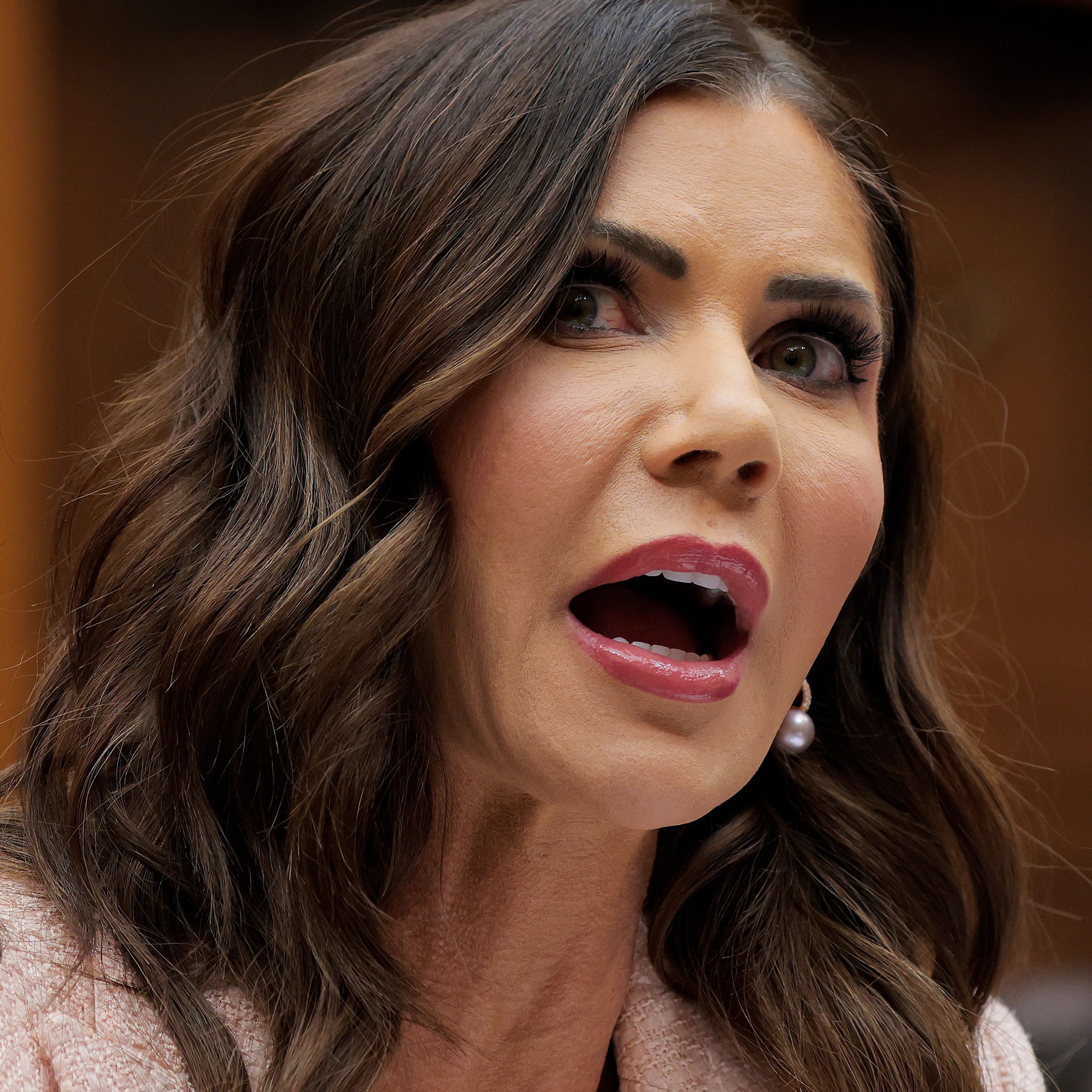Hour 1: South Dakota Governor Kristi Noem is divorcing Bryon Noem for leading a secret double life within the "bimbofication" online fetish community episode artwork