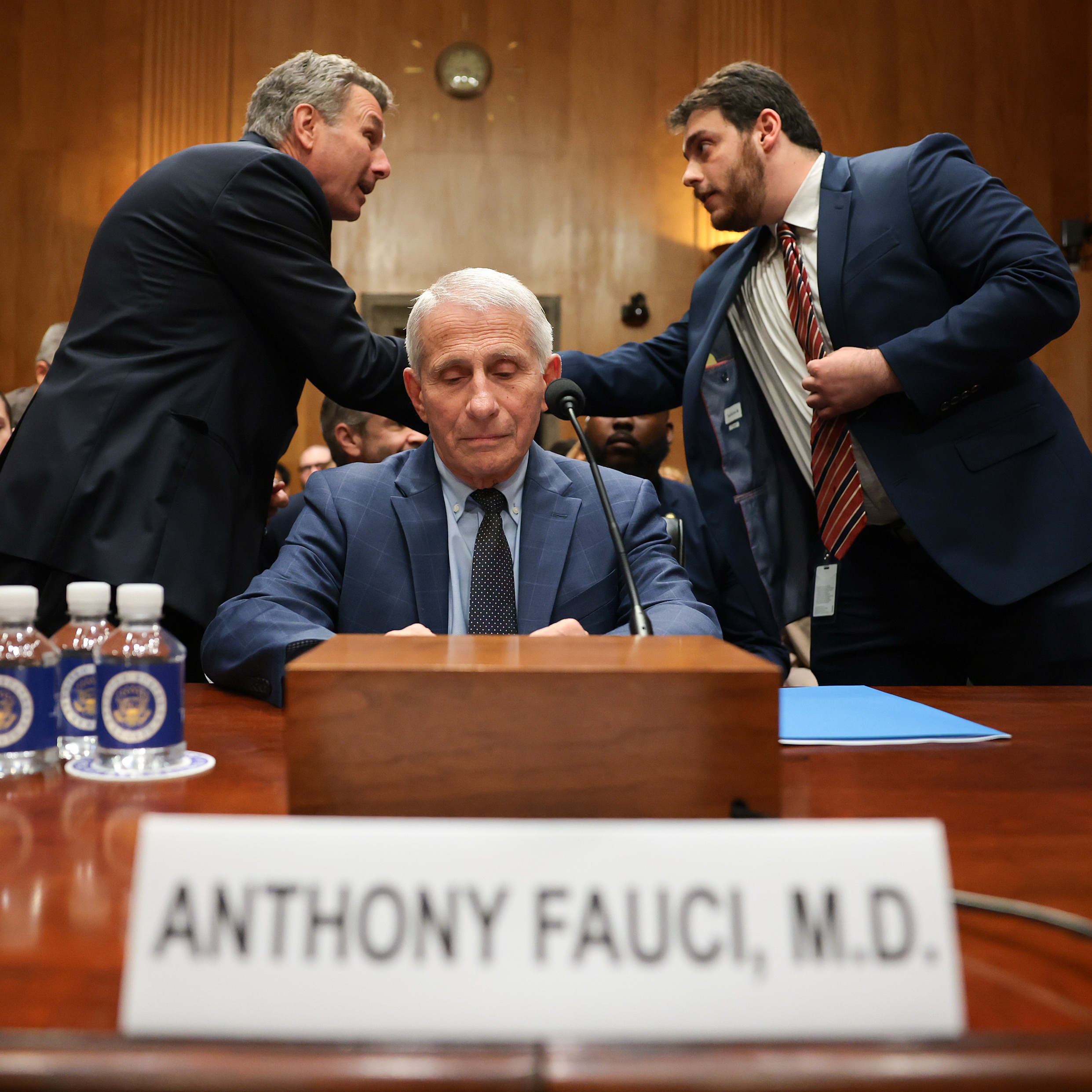 Dr. Fauci is in the hot seat facing questions about the COVID-19 pandemic episode artwork