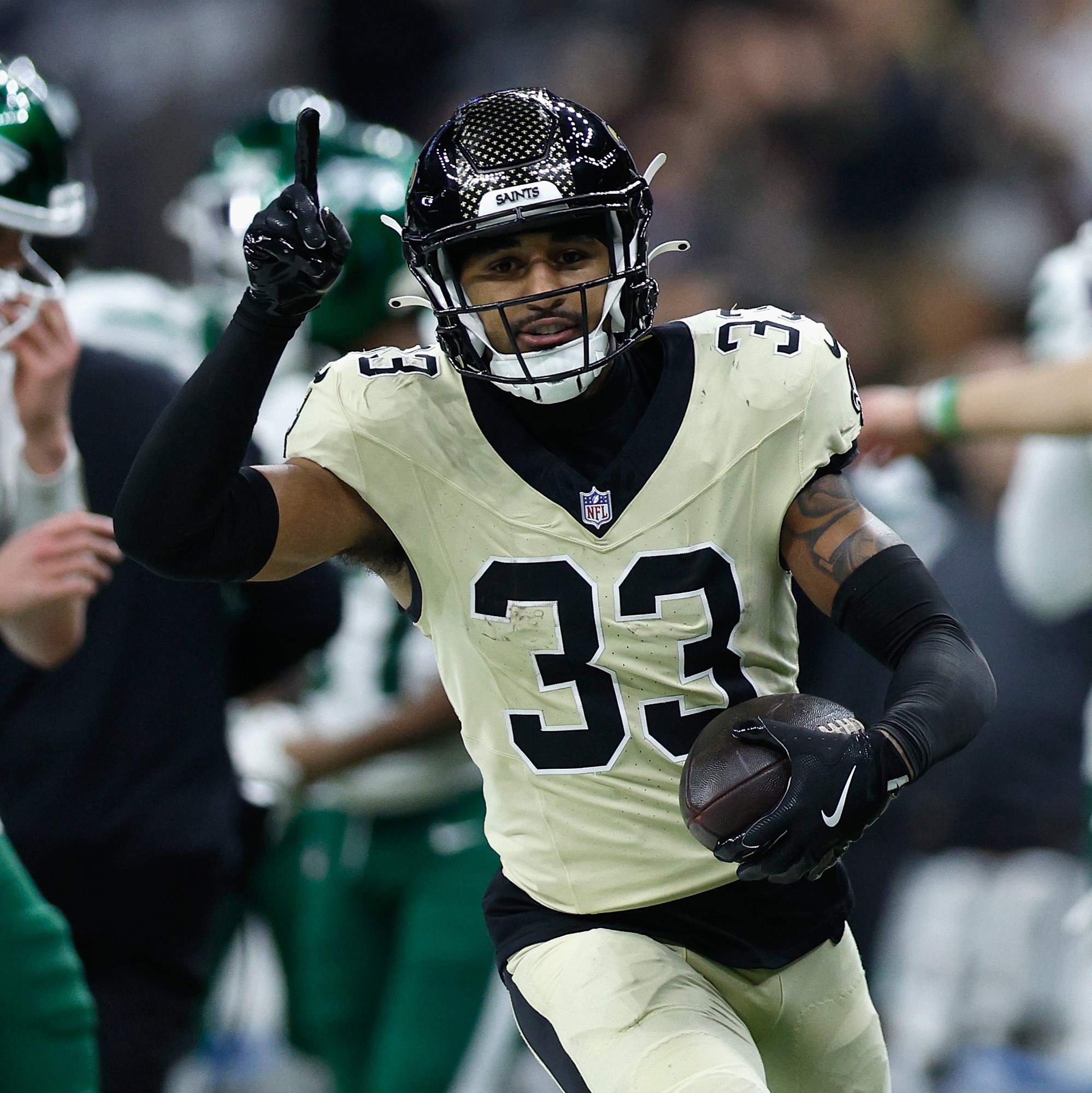 Hour 1: Jonas Sanker got the first look for the Saints' nickel CB vacancy episode artwork
