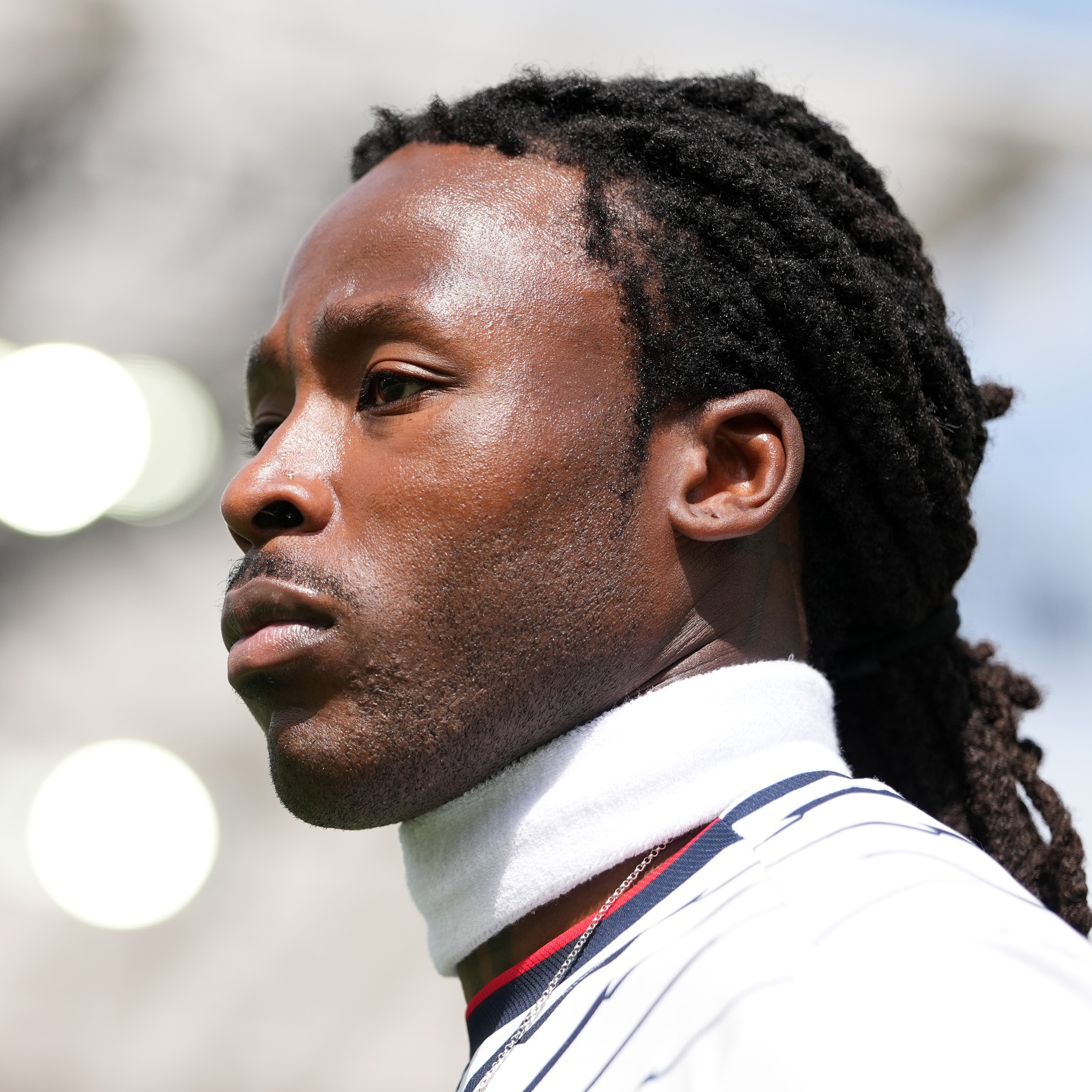 Was Alvin Kamara trying to make a statement by showing up at the New Orleans Saints OTAs? episode artwork