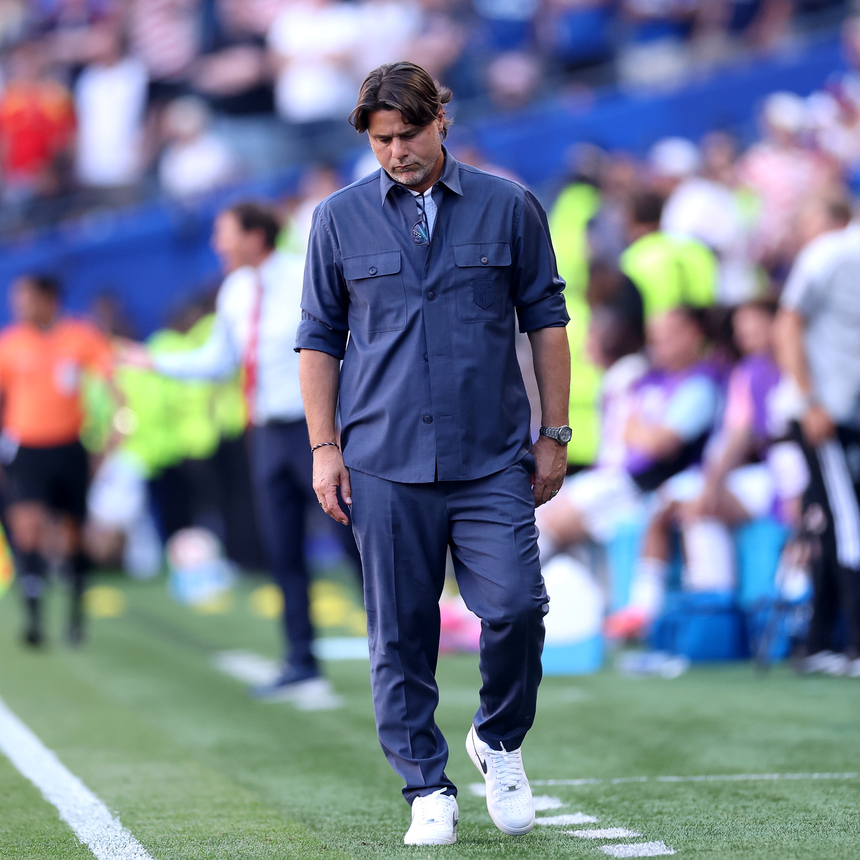 Mauricio Pochettino didn't see his team "connect with the game" vs. Belgium episode artwork