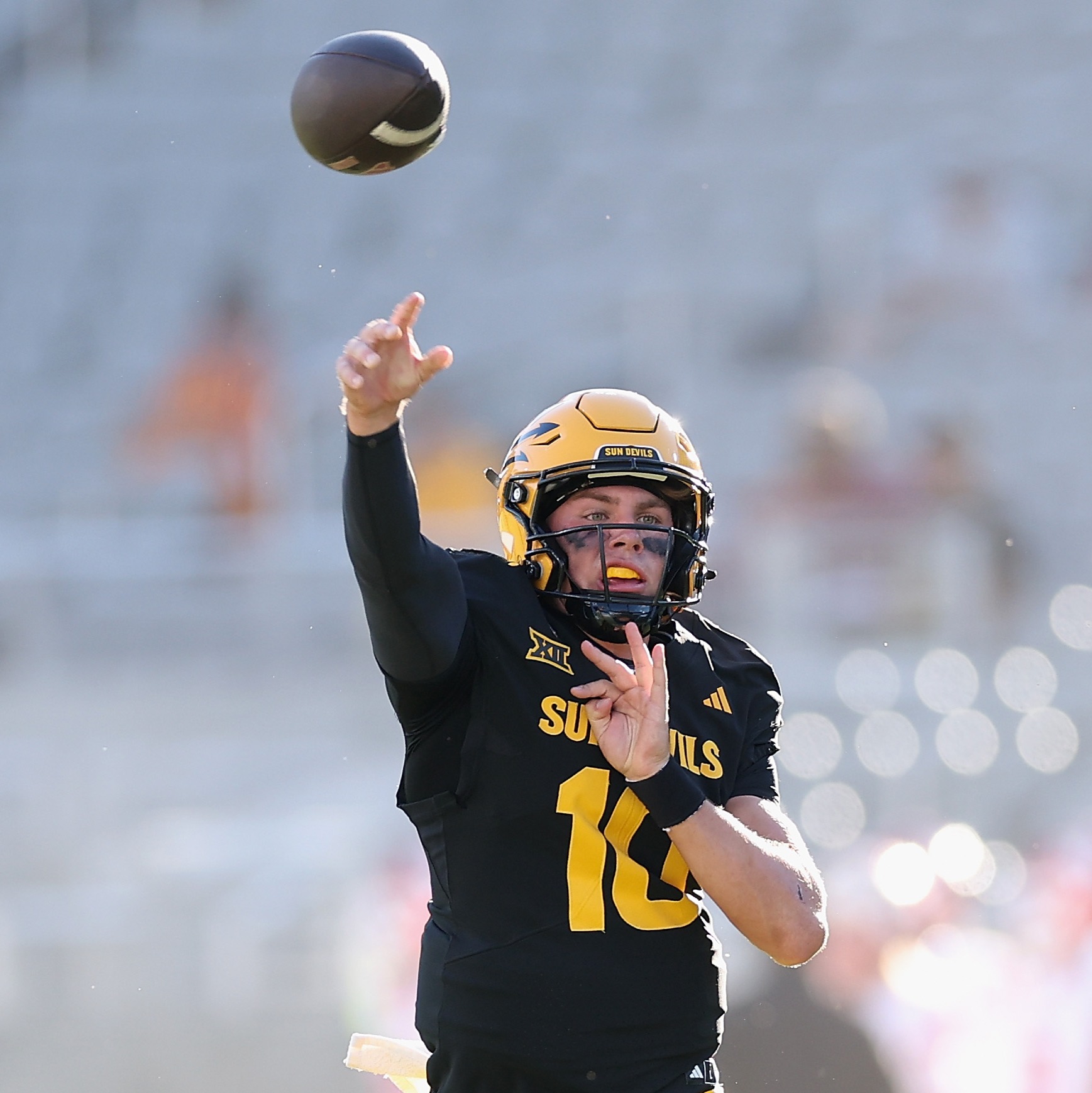 It's surprising that LSU QB Sam Leavitt won't be at SEC Media Days episode artwork