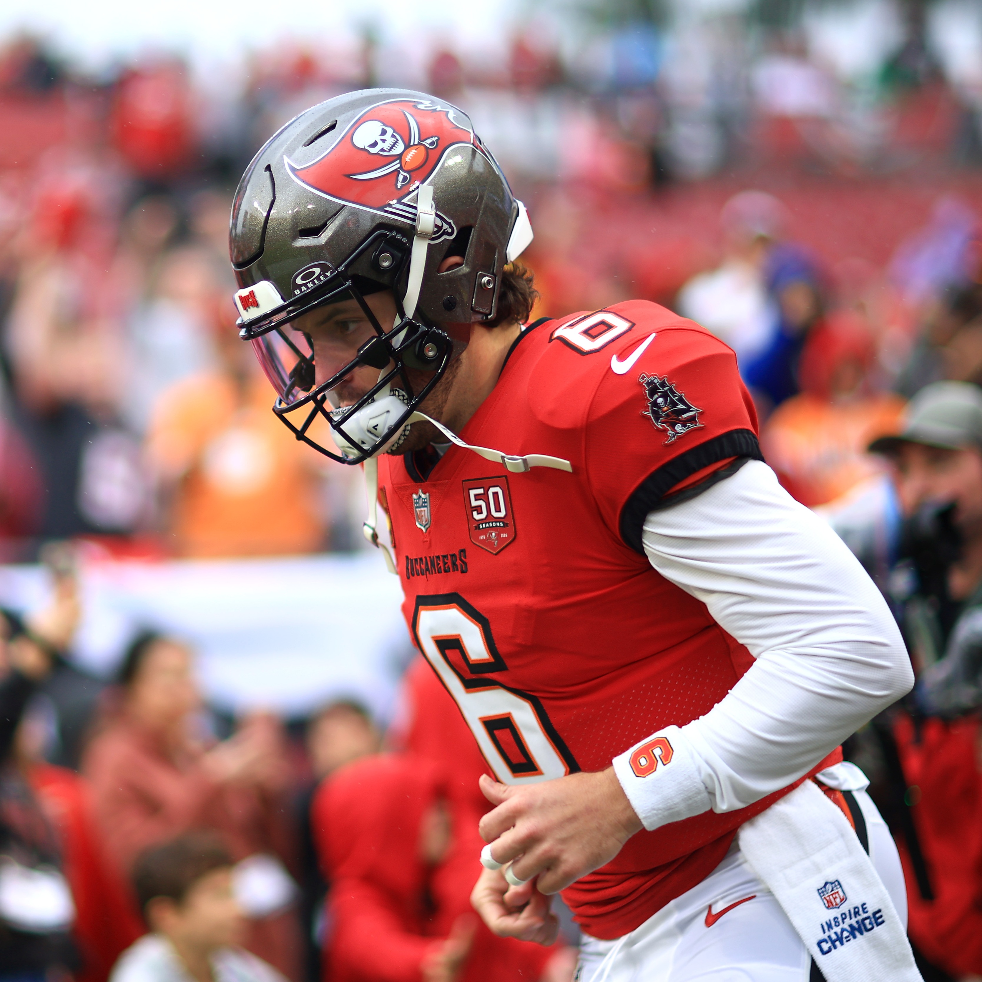 The Bucs and Baker Mayfield are "nowhere close" on an extension episode artwork