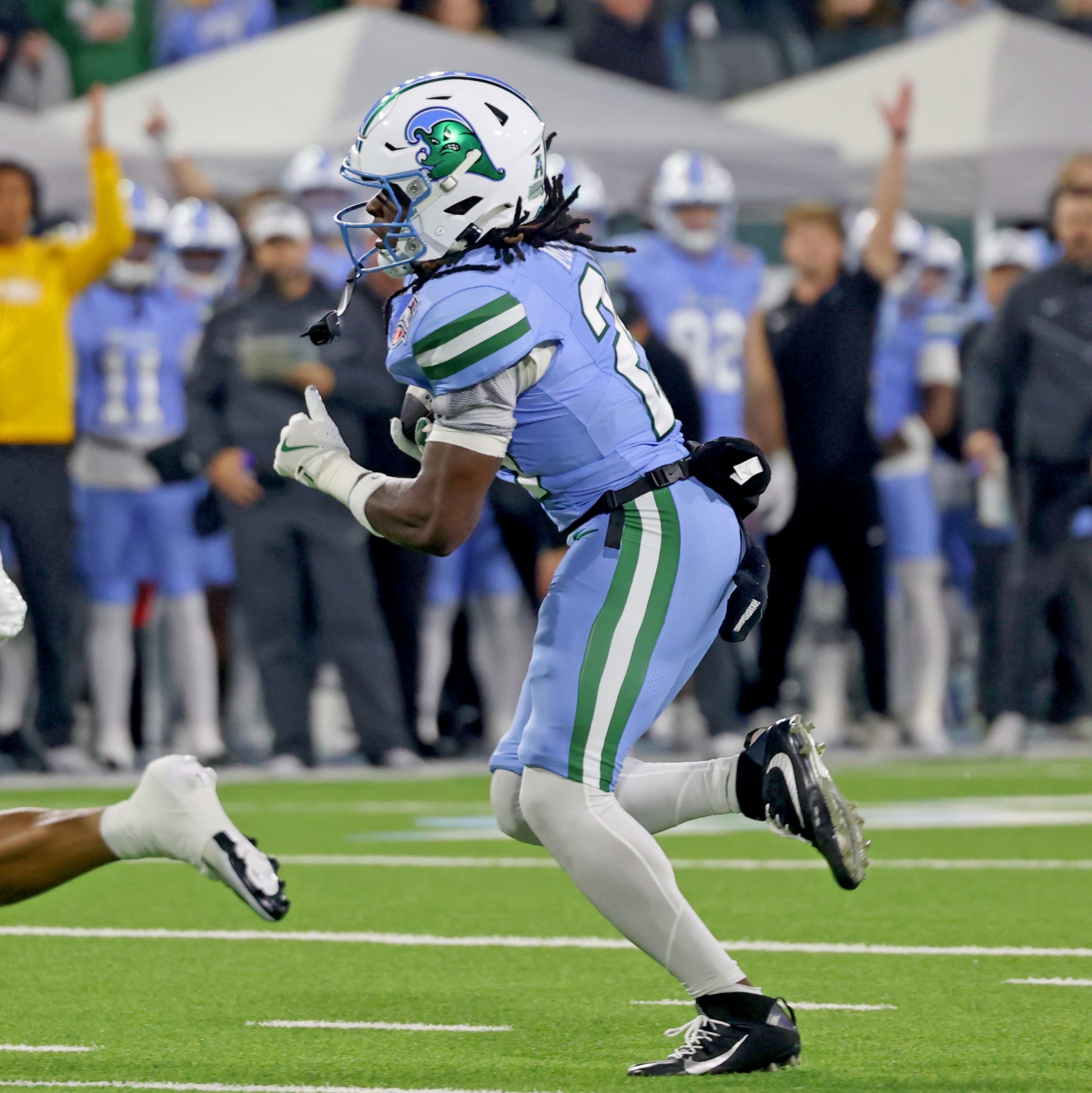 Tulane's running back room is as deep as any they've had in school history episode artwork