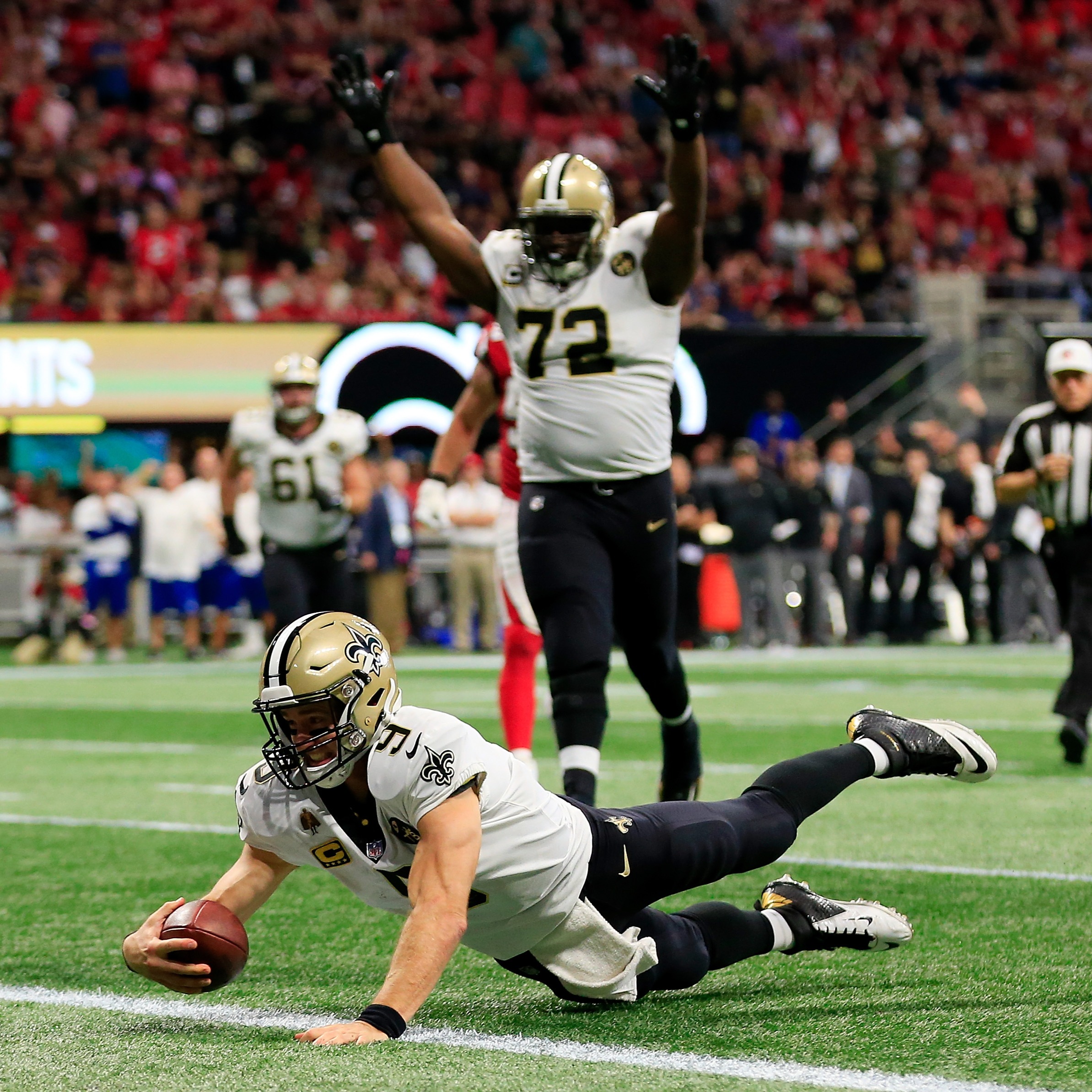 Old man Drew Brees' spin move moment broke the Atlanta Falcons franchise episode artwork