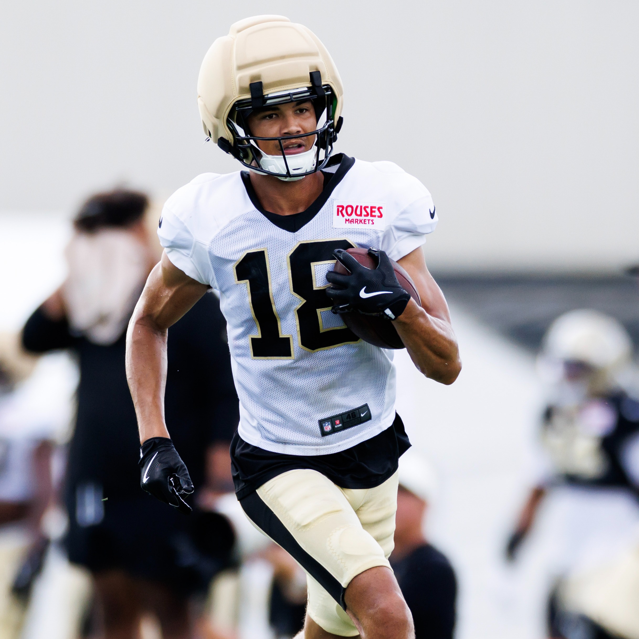 Saints rookie WR Bryce Lance made the catch of the day at practice episode artwork