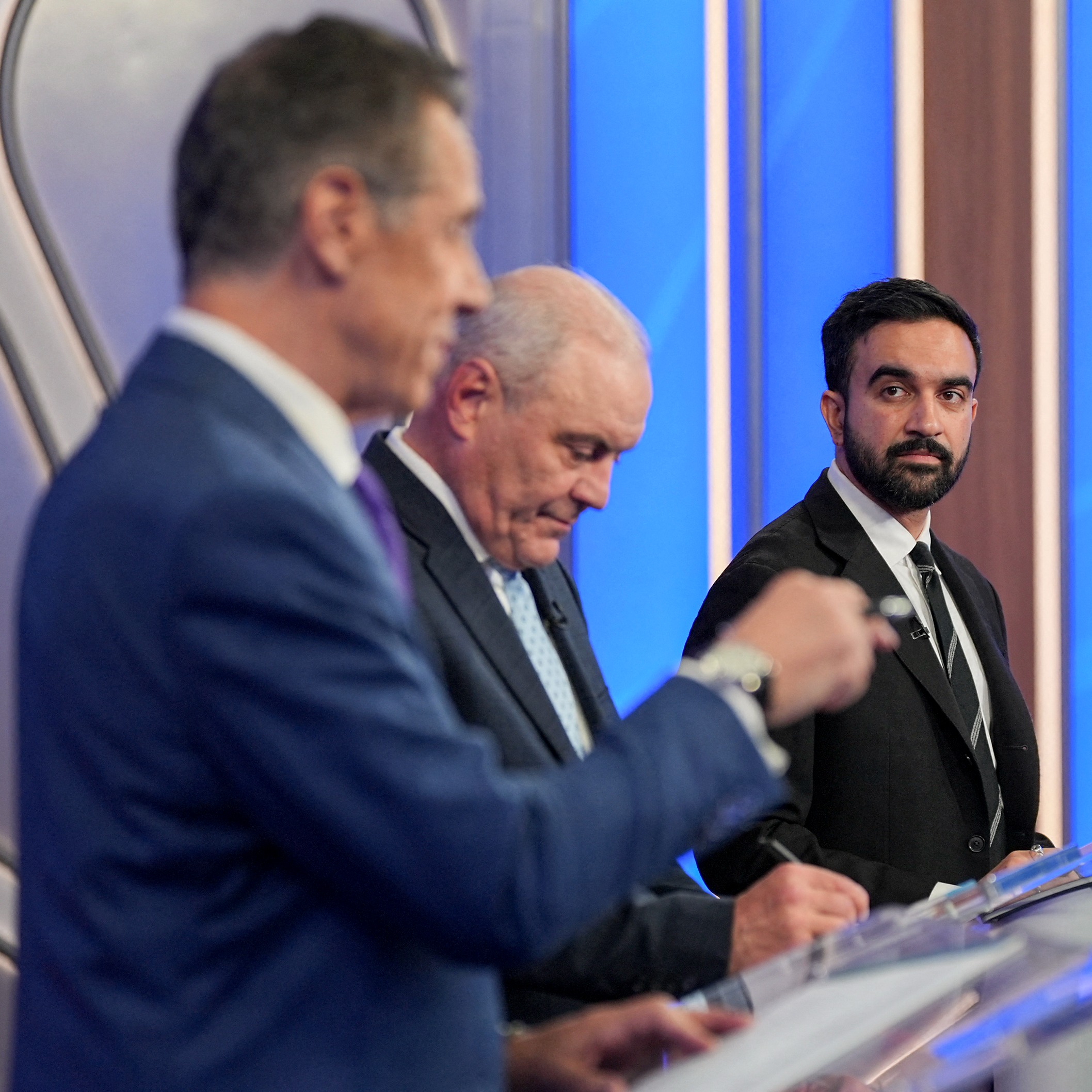 MAYORAL DEBATE: Mamdani, Cuomo and Sliwa battle over their experience
