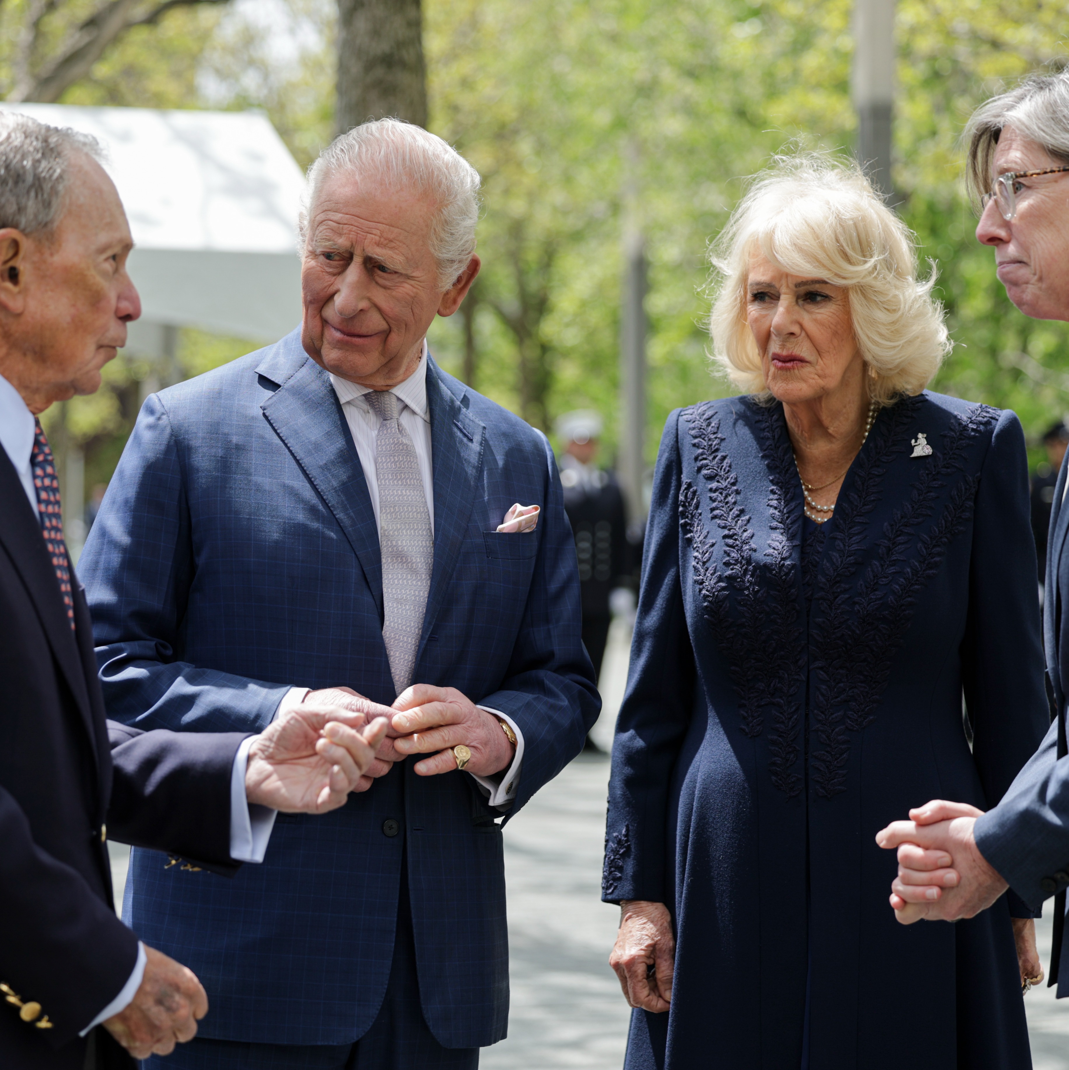 Families describe meeting UK king and queen at 9/11 Memorial episode artwork
