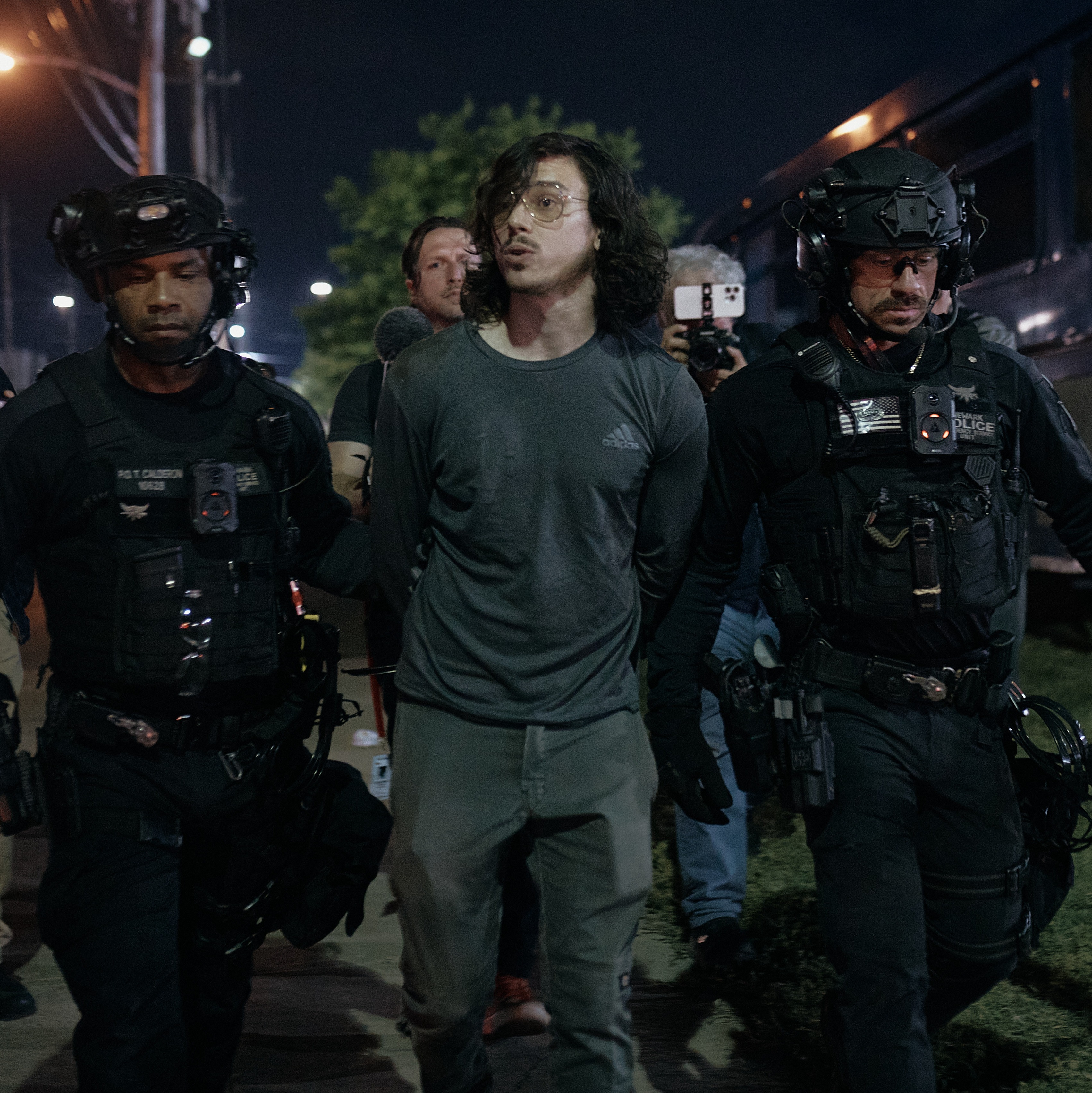 Protesters arrested outside Delaney Hall after curfew goes into effect episode artwork