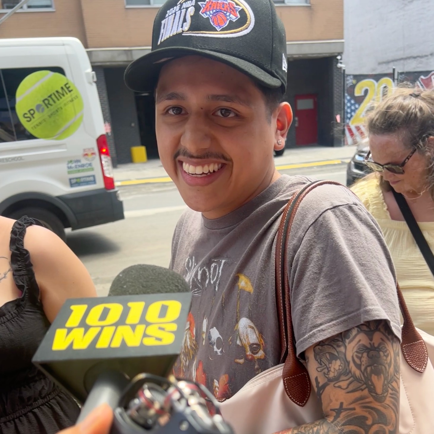 Knicks fans line up for limited Finals collection at New York or Nowhere episode artwork