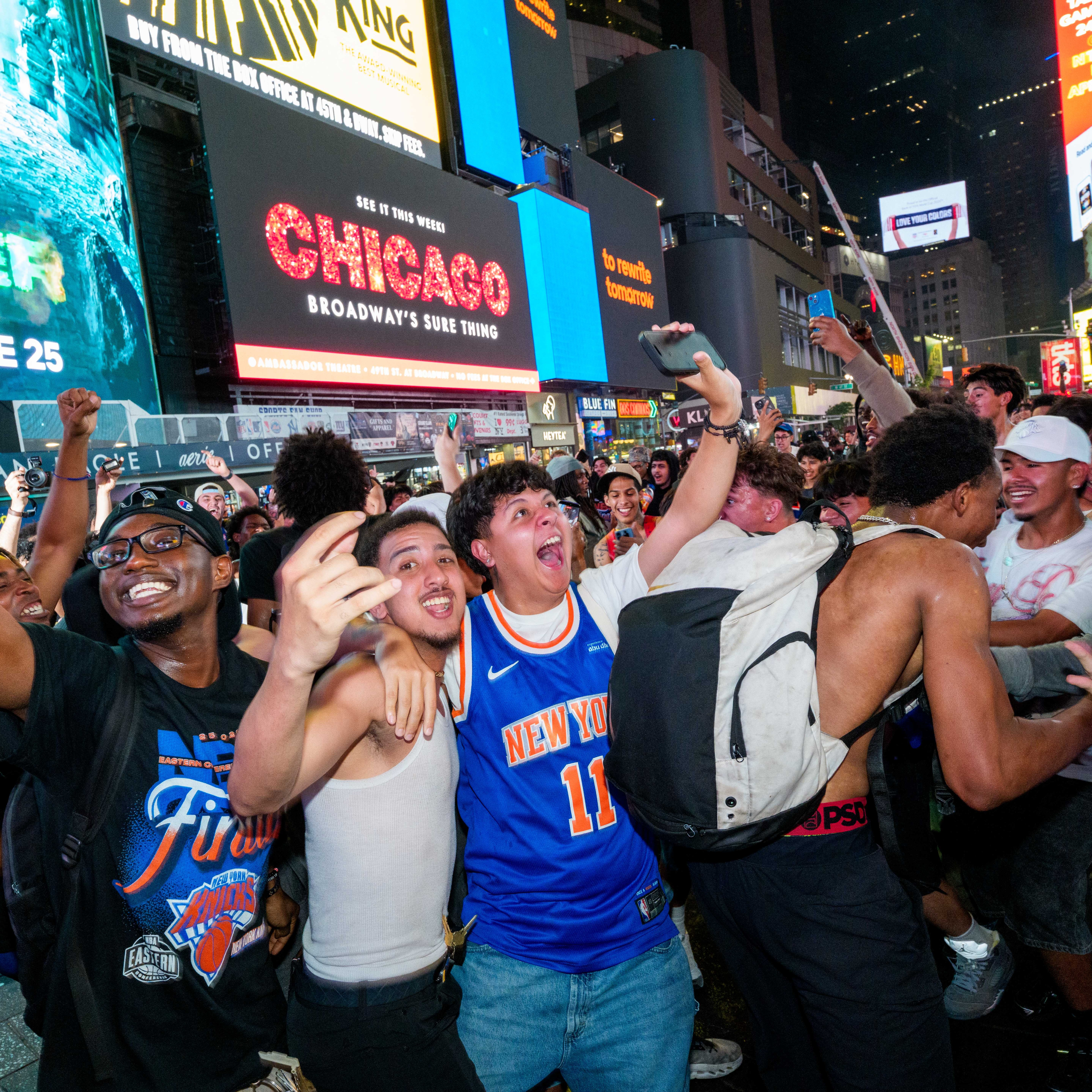 Knicks fans celebrate one of the biggest comebacks in NBA history episode artwork