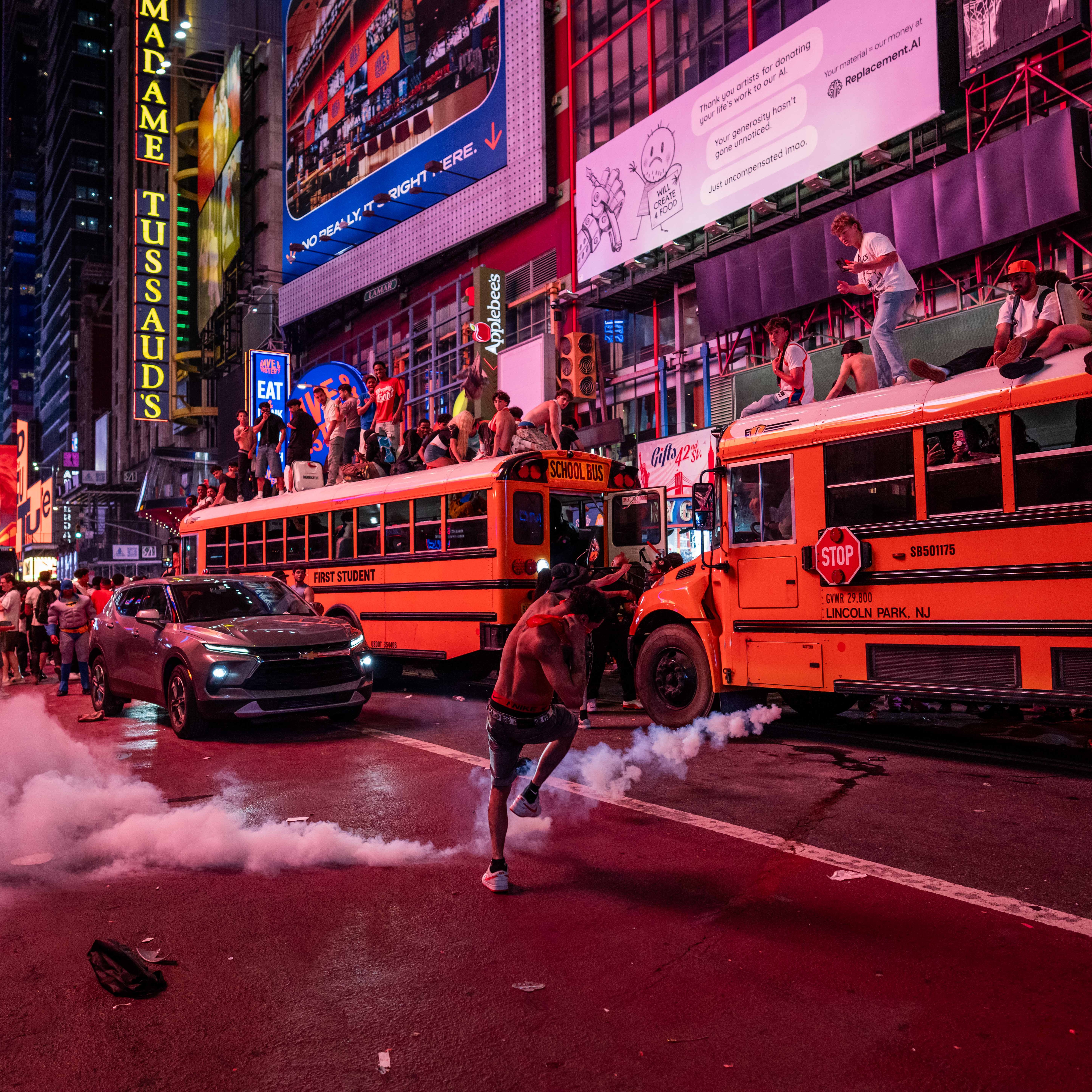 Knicks celebrations across the city resulted in multiple arrests episode artwork