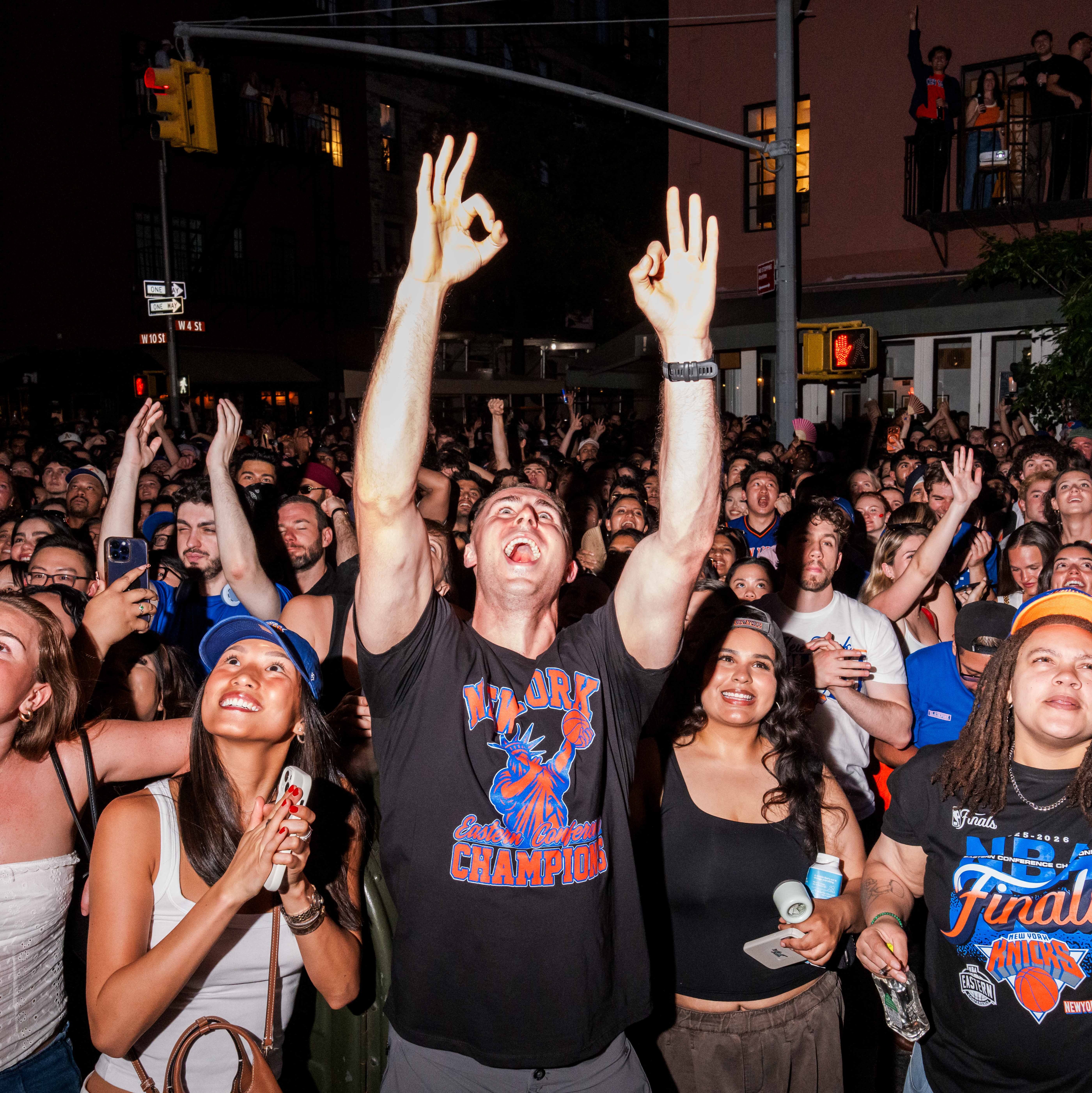 For Knicks fans across the city, the win is still electric episode artwork