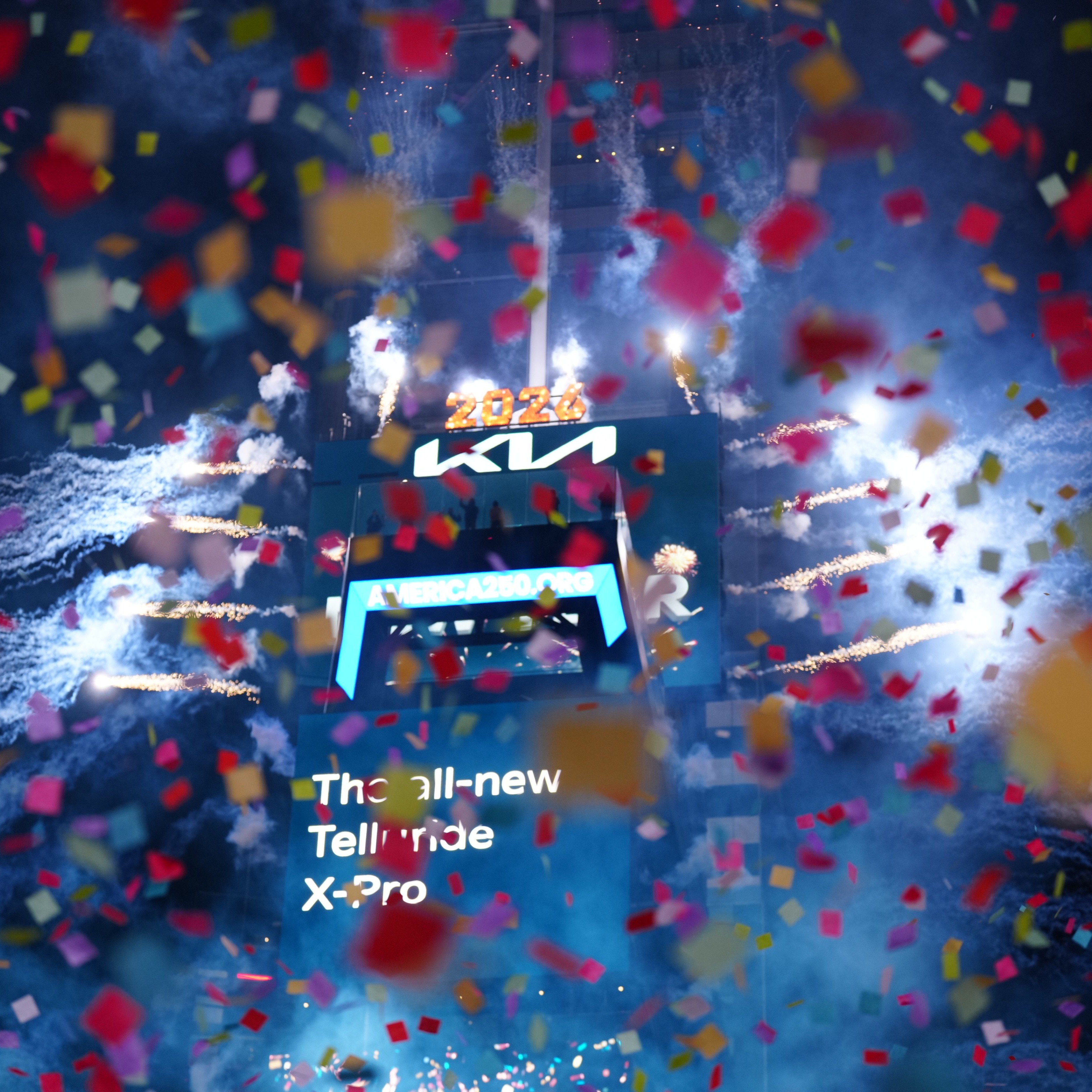 Times Square ball to drop eight times for America's 250th episode artwork