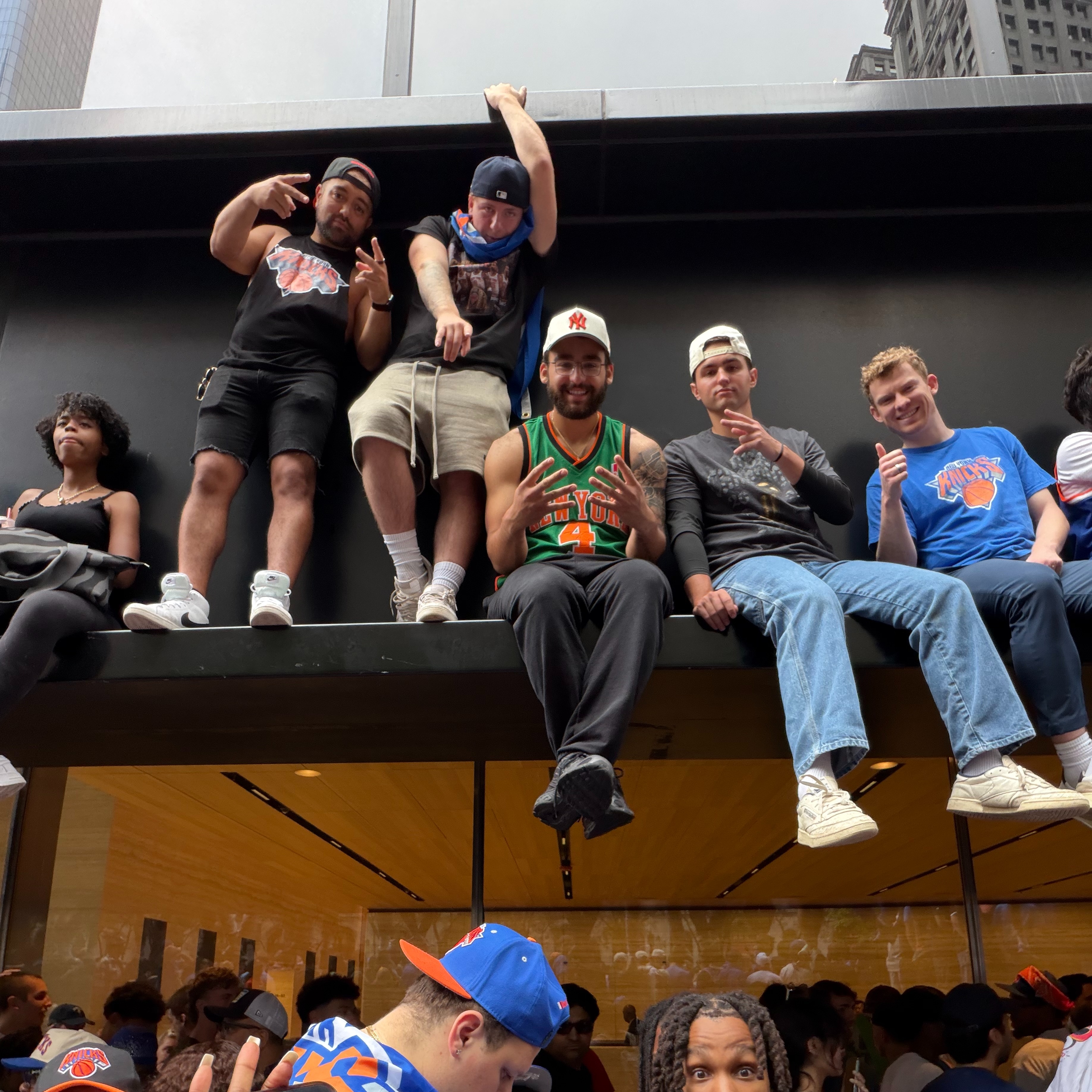 New Yorkers hope for another unifying sports win following historic Knicks victory episode artwork