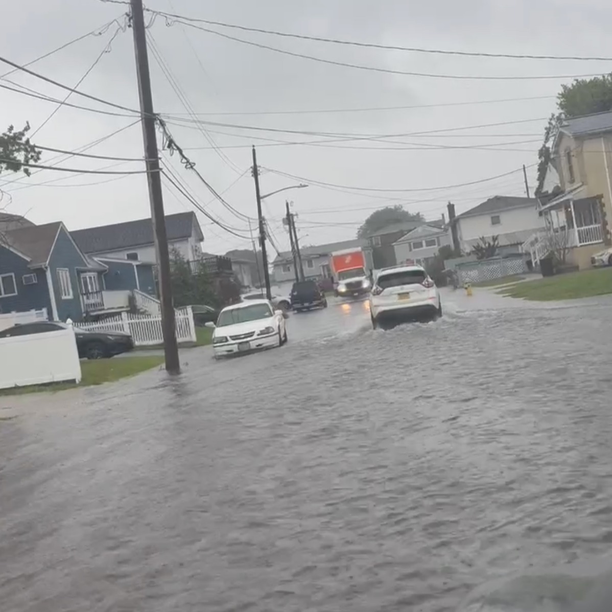 Lindenhurst hit by severe flooding during Monday rainstorms episode artwork