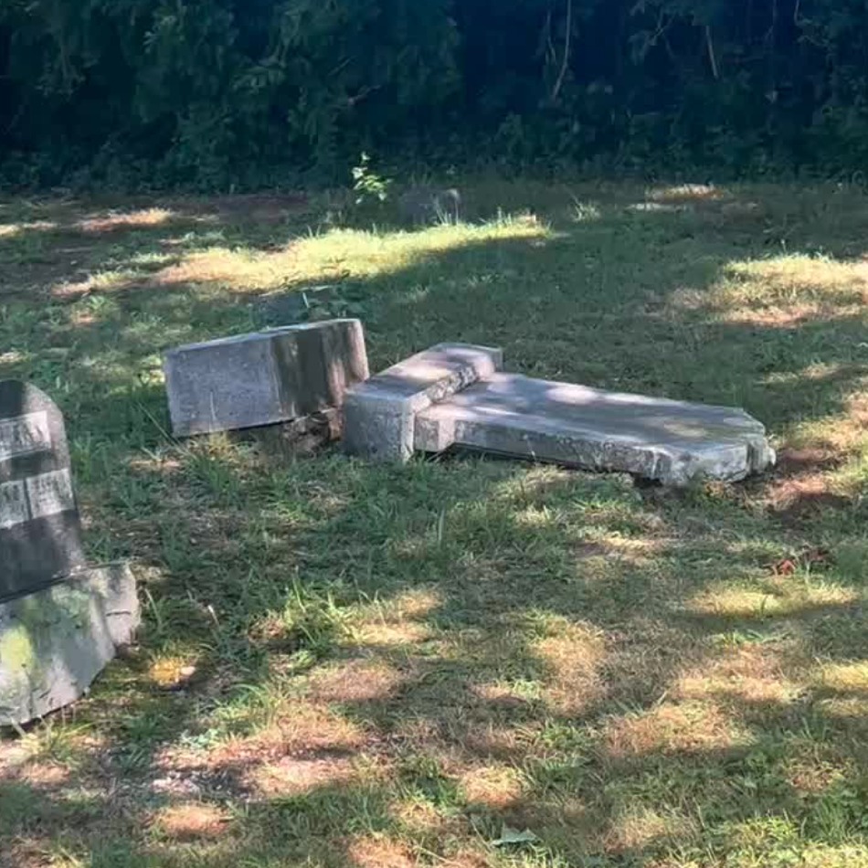 Man arrested for desecrating tombstone at Huntington cemetery episode artwork