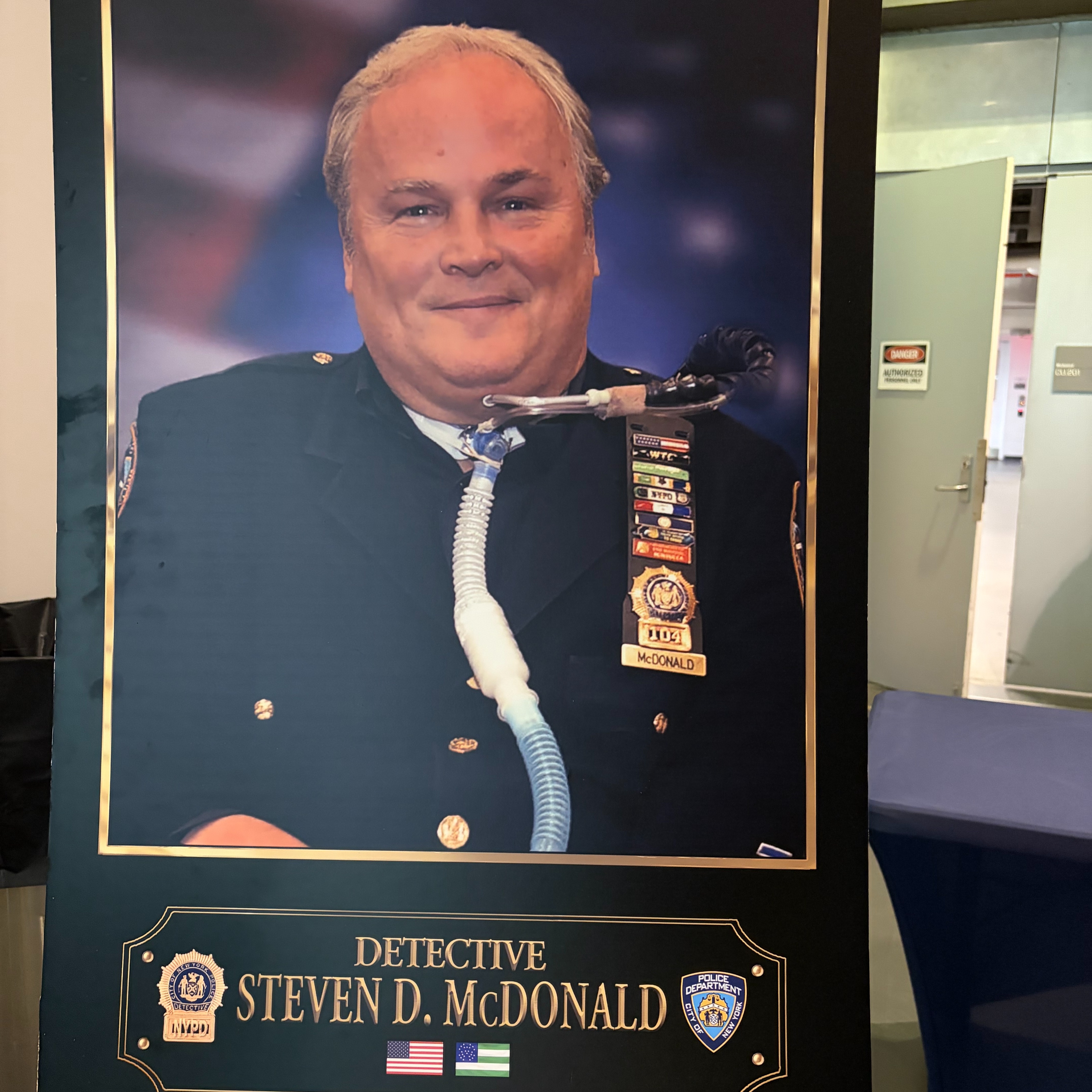 NYPD academy in Queeens renamed for late Det. Steven McDonald episode artwork