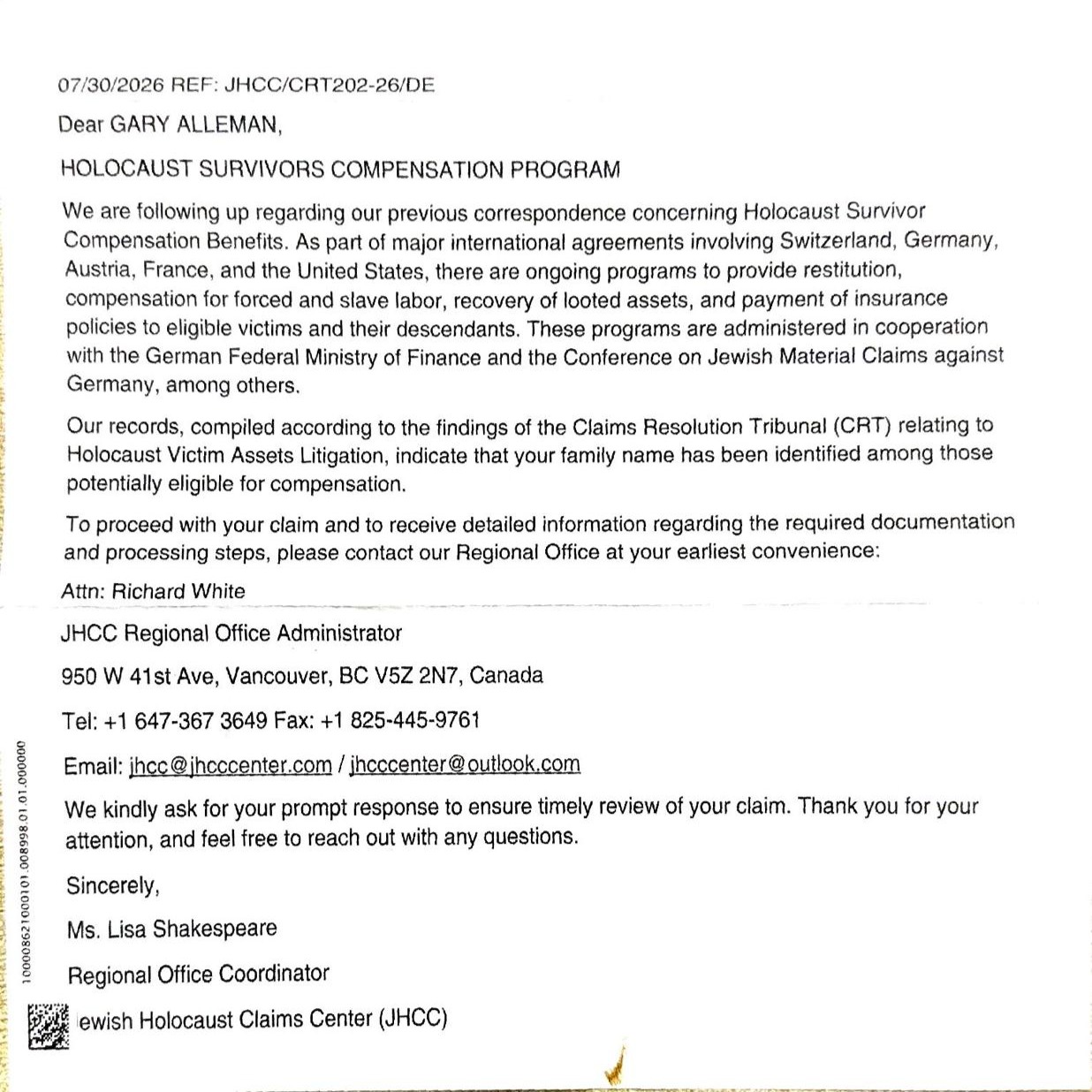 NY leaders warn Holocaust survivors and their families of financial scam episode artwork