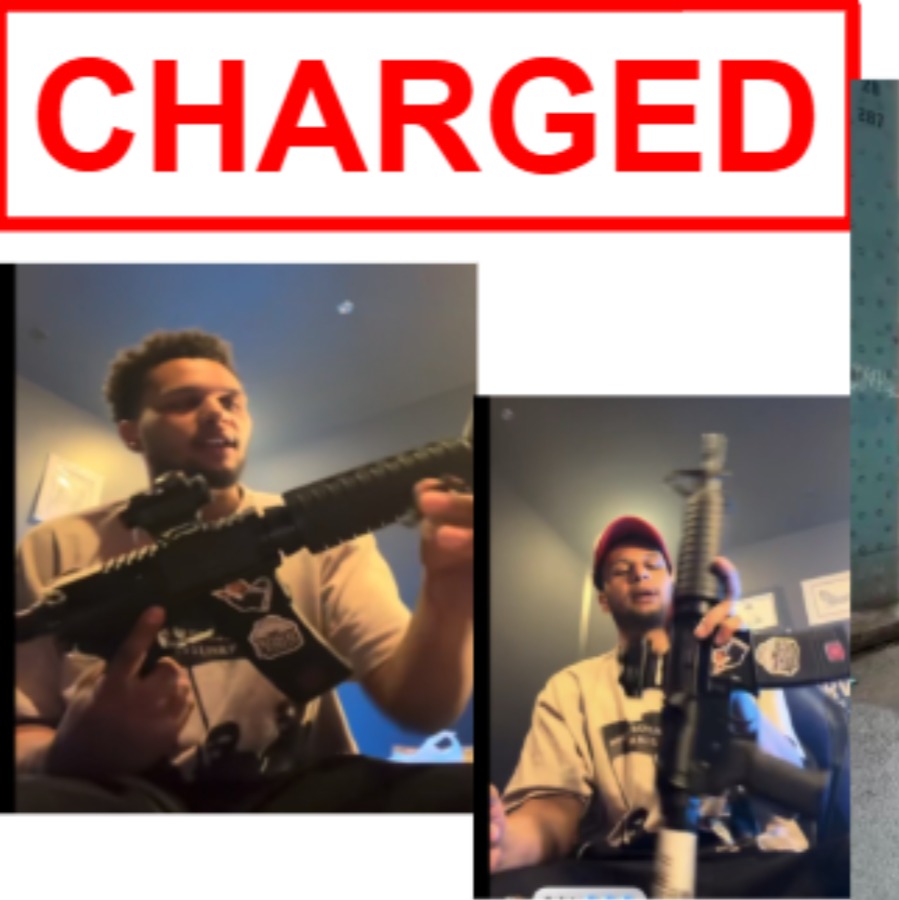 Man arrested, another wanted for 'taunting law enforcement,' 'encouraging murder' on social media episode artwork