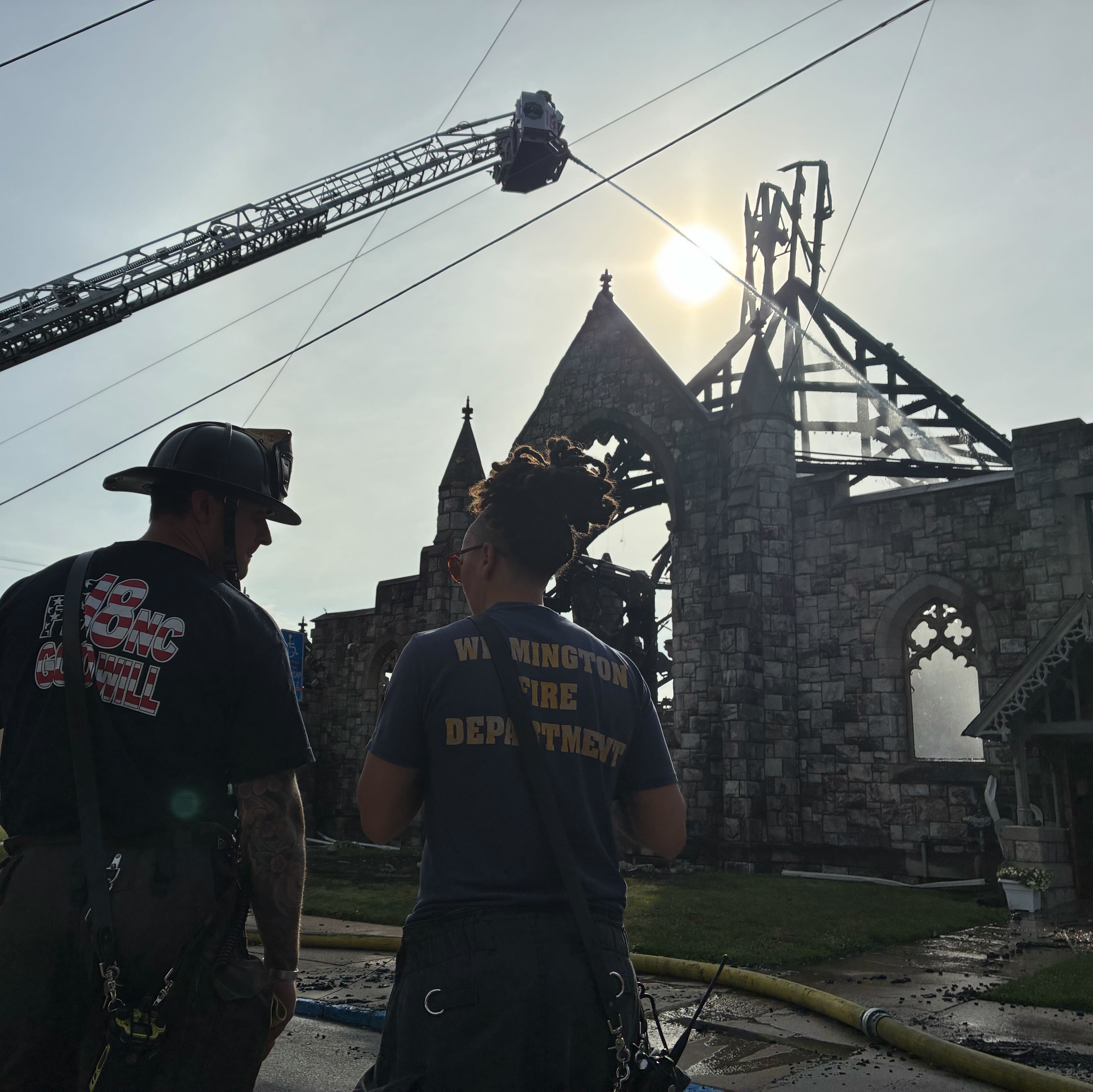 Early morning fire destroys historic church in Wilmington, Delaware episode artwork