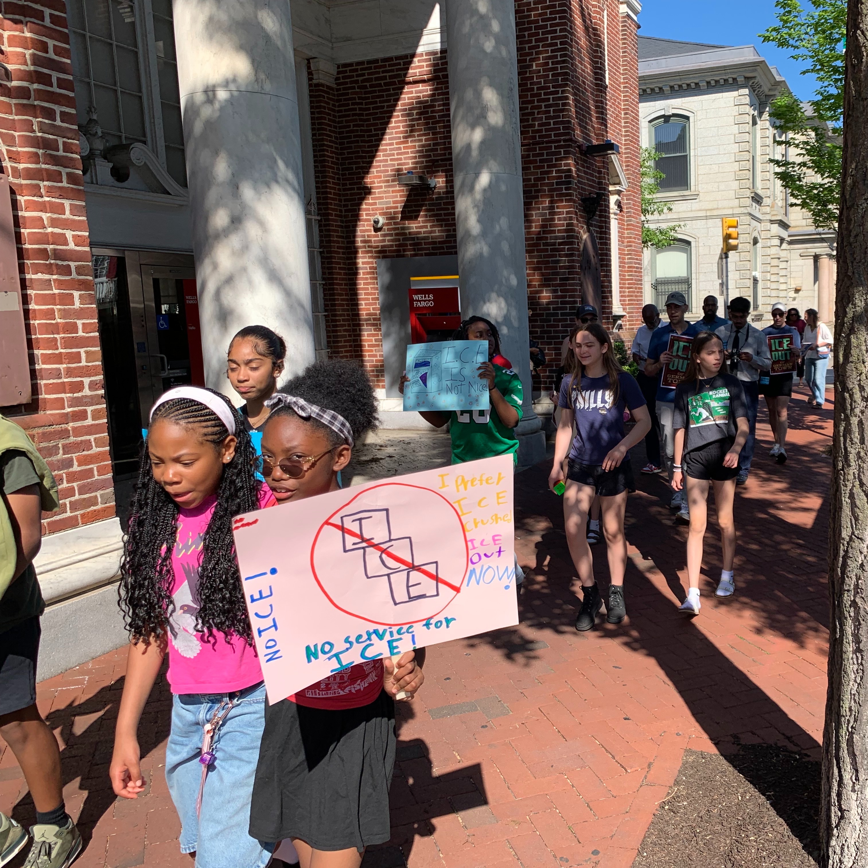 Students in Germantown hold walkout, rally to protest ICE episode artwork