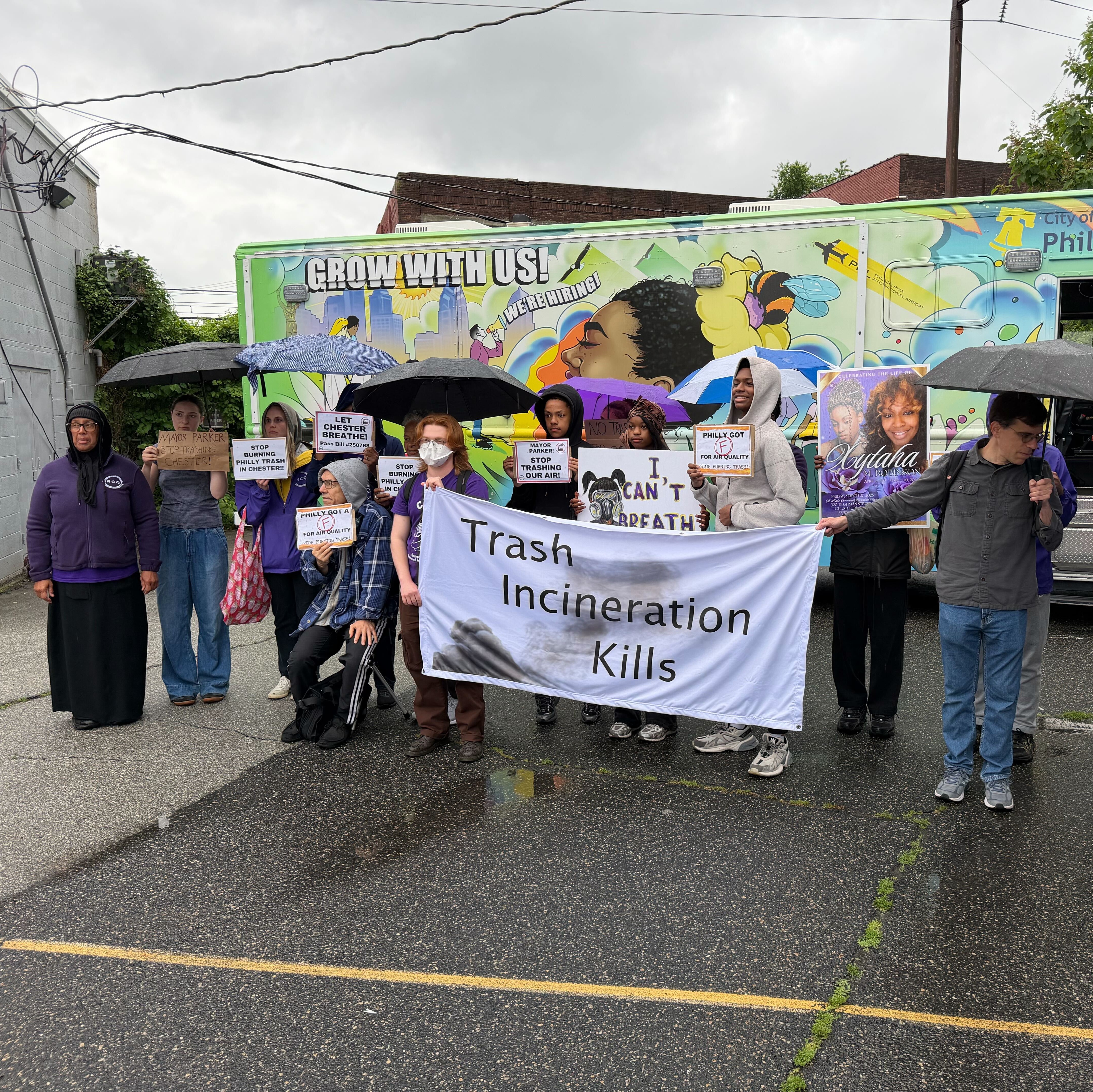 Activists demand Philly stop burning large portion of its trash in Chester episode artwork
