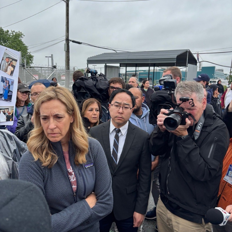 Gov. Sherrill, other NJ politicians denied access to immigration detention facility episode artwork