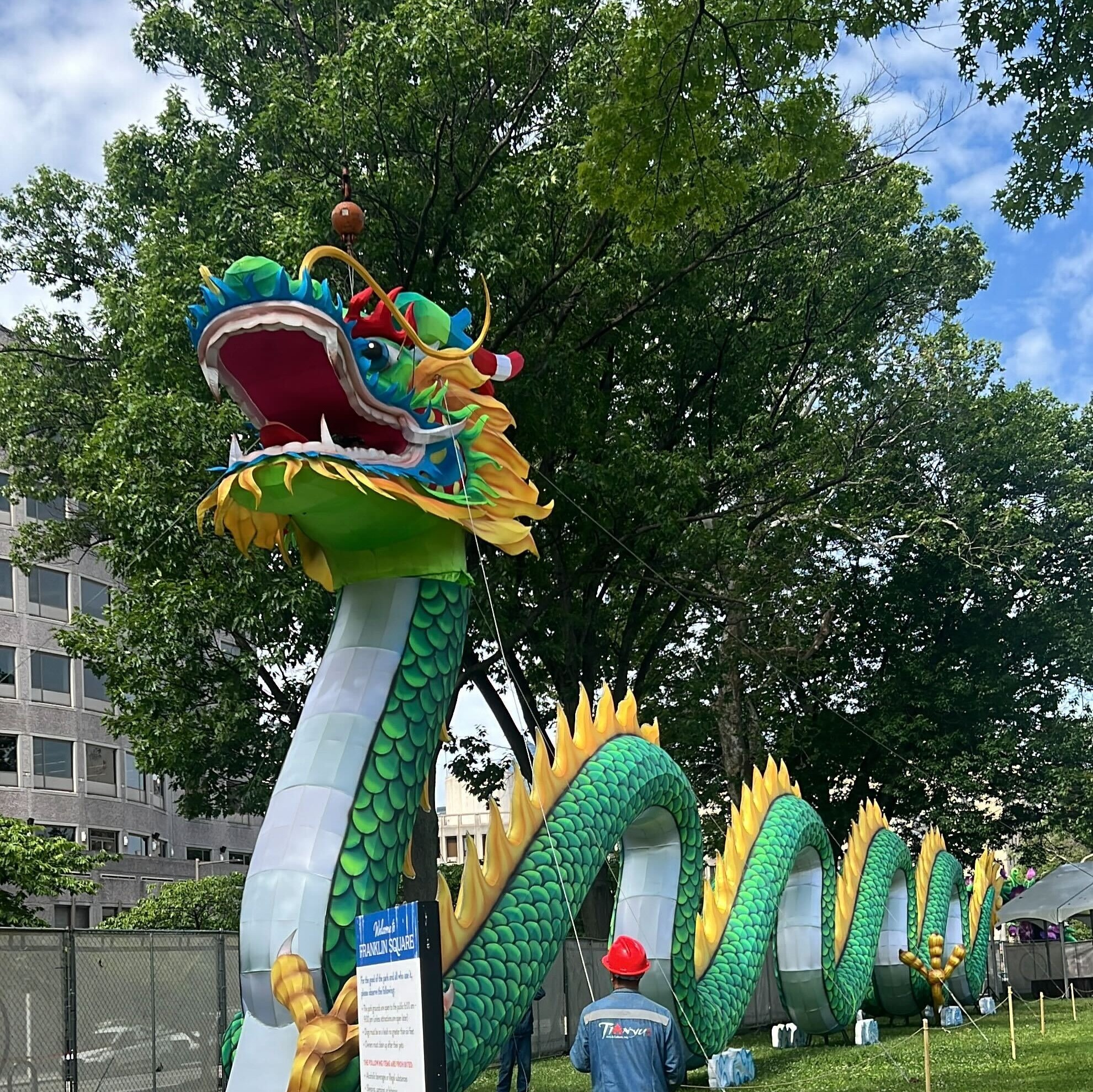 Final touches underway for Philadelphia Chinese Lantern Festival episode artwork