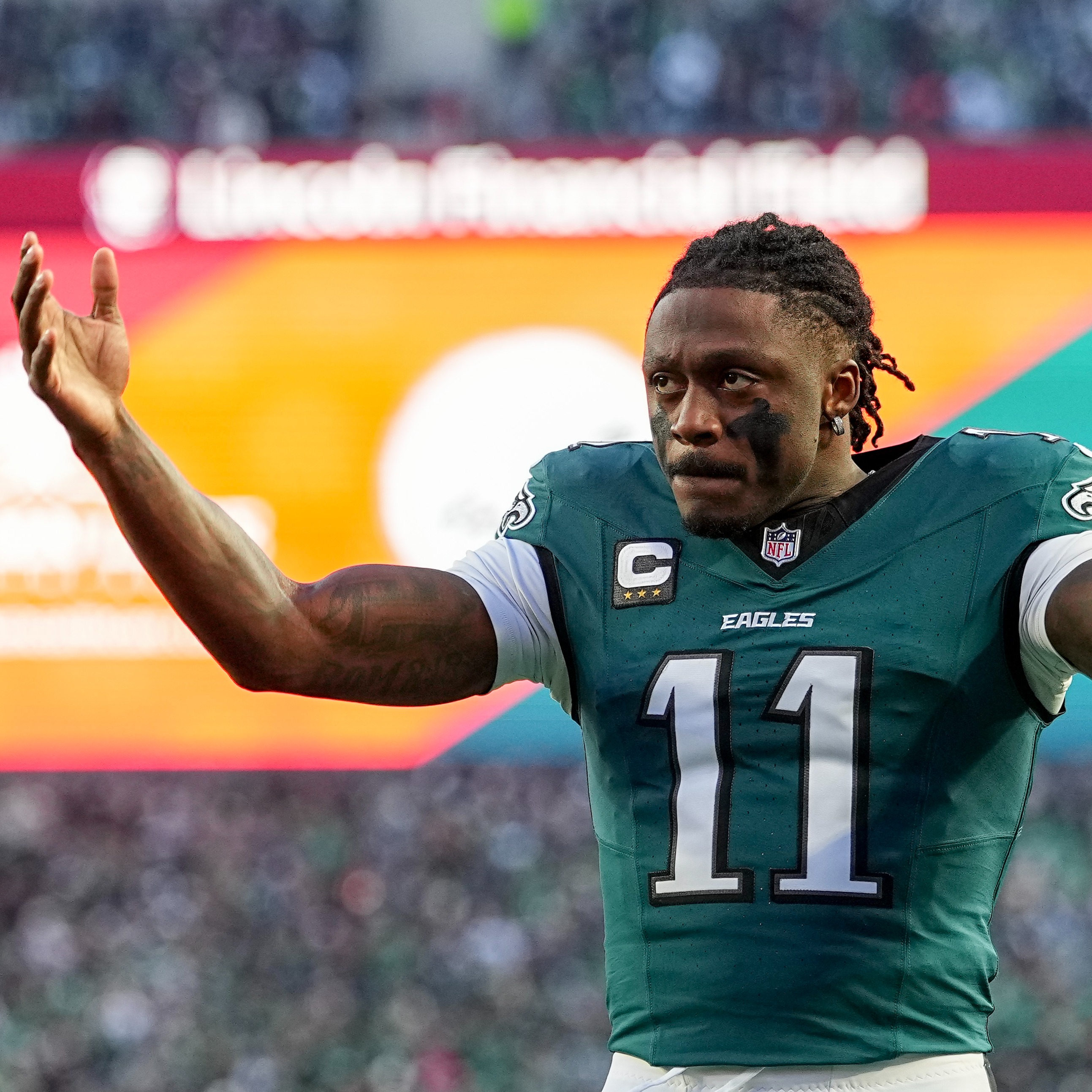Eagles trade A.J. Brown to Patriots for first and fifth-round pick episode artwork