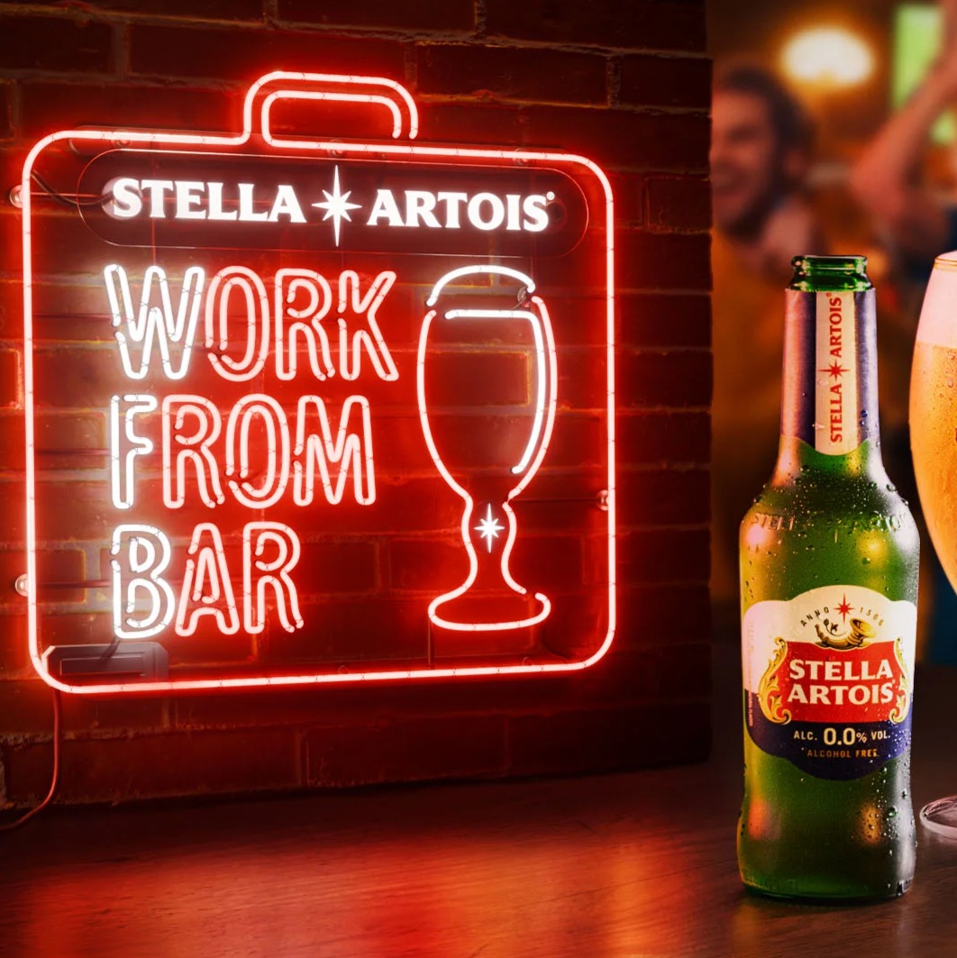 Stella Artois is picking up the tab for World Cup fans who opt to ‘work from bar’ episode artwork