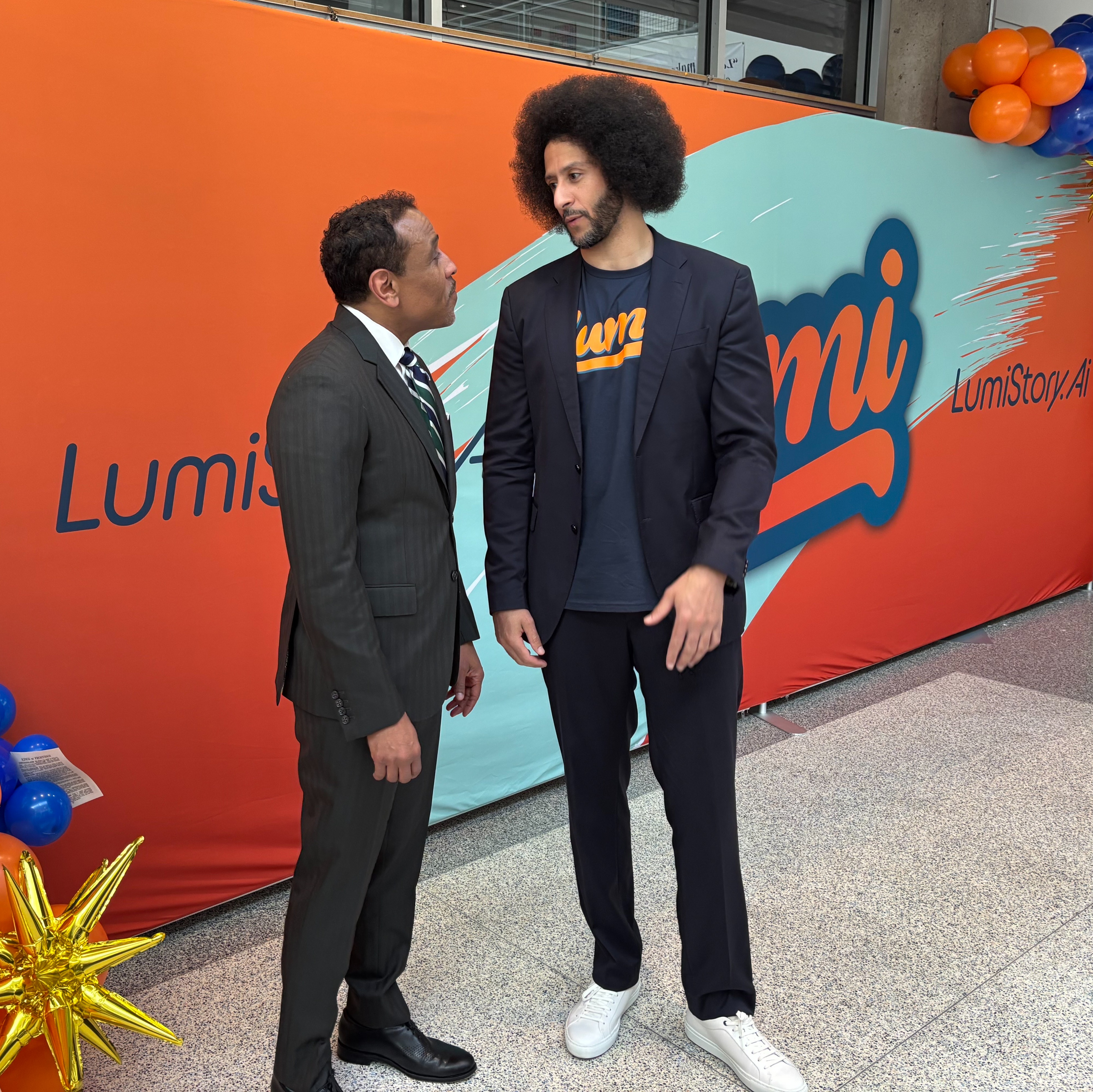 Colin Kaepernick promotes his AI app for students at Philly school headquarters episode artwork