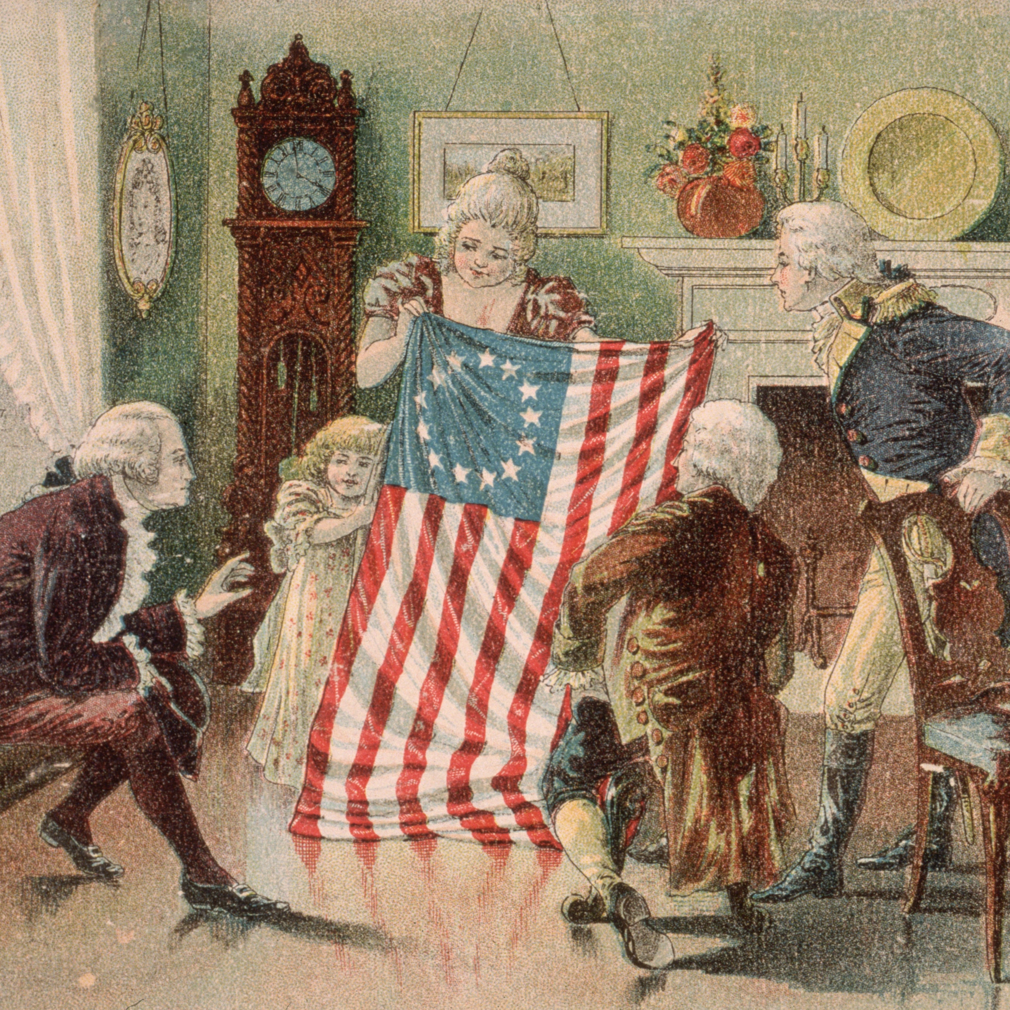 52 Weeks of Firsts: The first American flag episode artwork