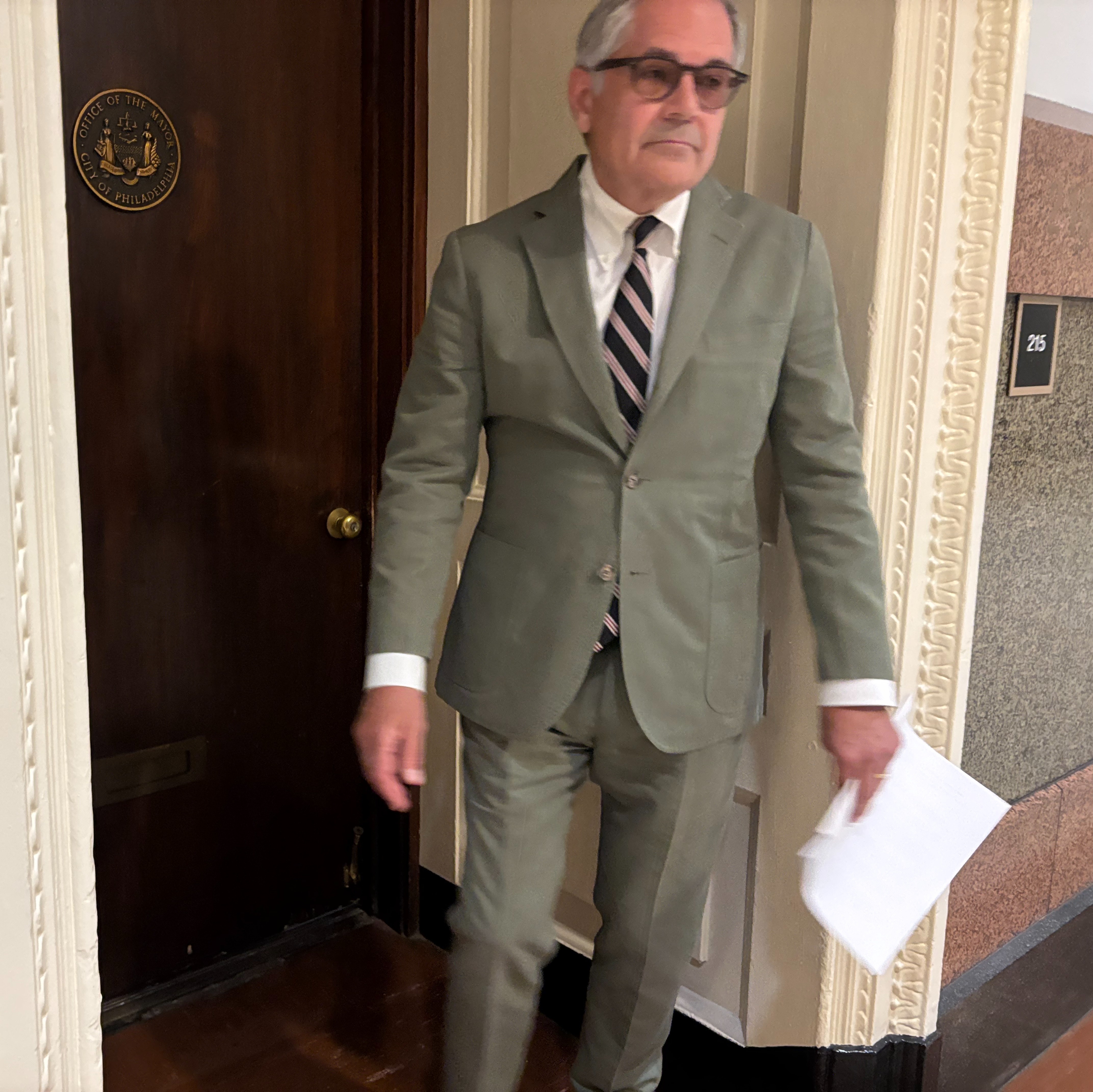 Krasner requests more money for his office in open letter to Parker episode artwork