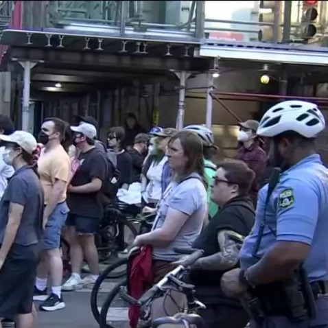 Protesters rally after 15 people arrested during Philly Pride episode artwork