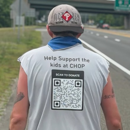Meet the Philly radio host walking 60 miles to benefit CHOP episode artwork