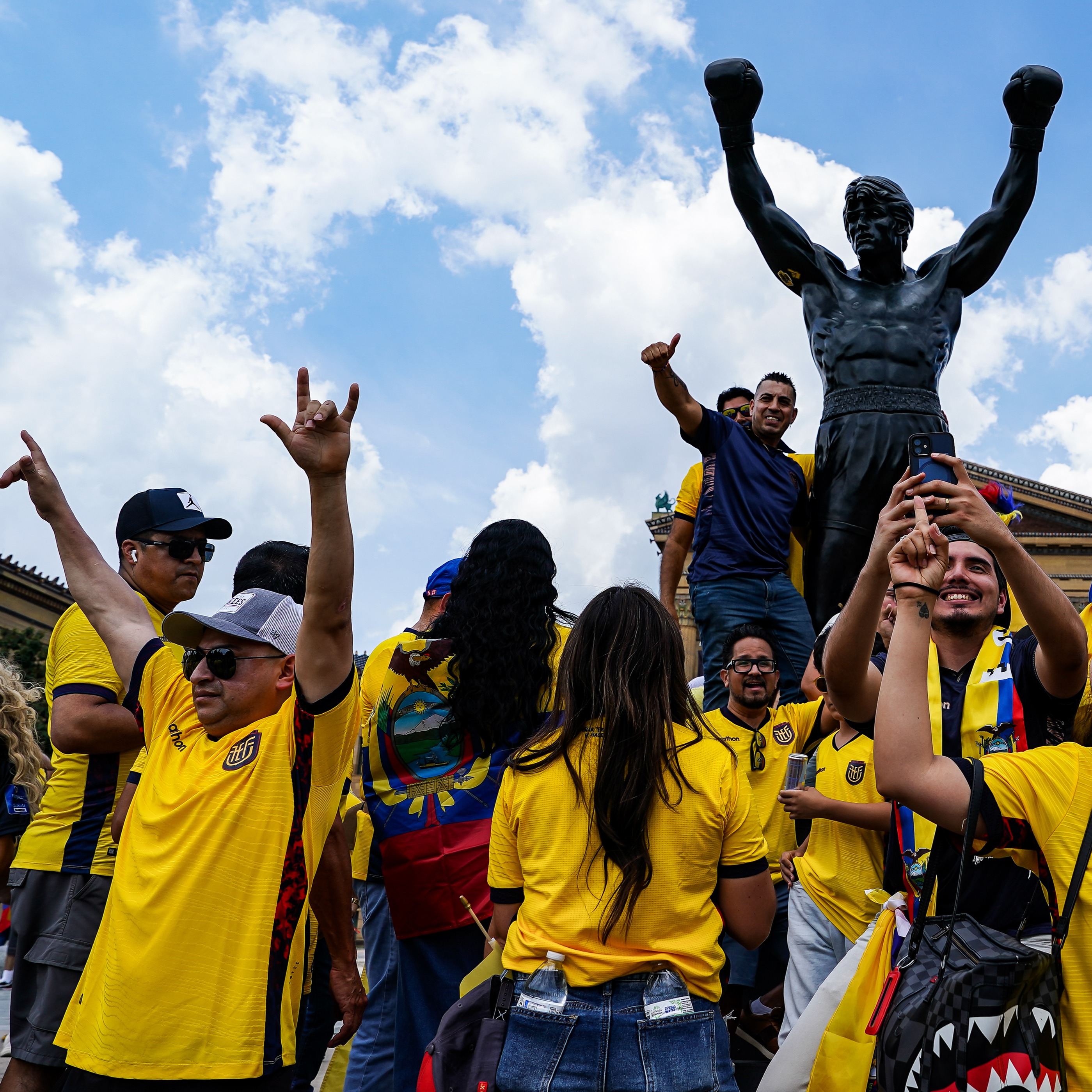 Ecuador fans get a taste of the ‘Philly curse’ after putting team jersey on Rocky episode artwork